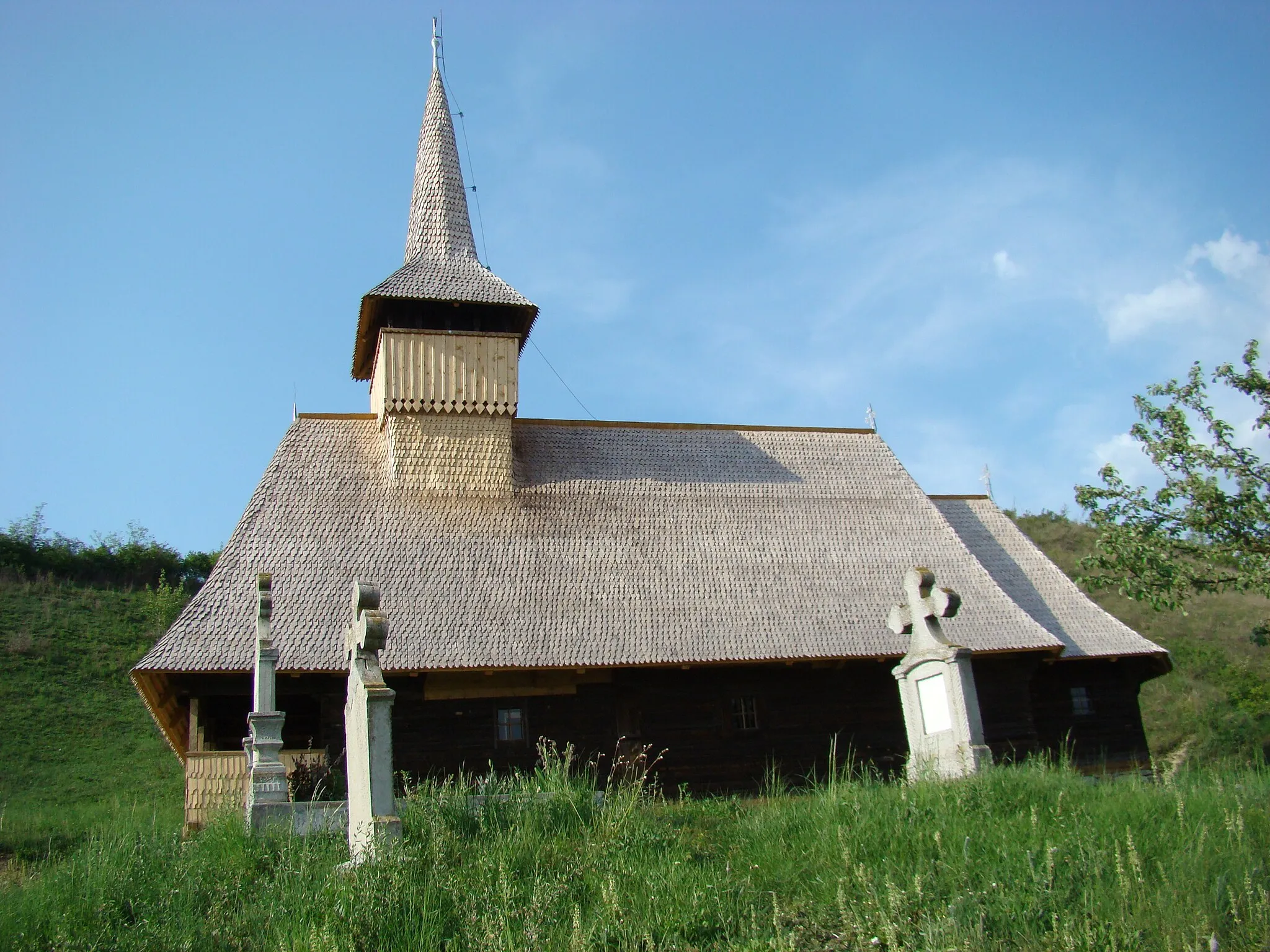 Photo showing: Biserica de lemn din Lunca Mureşului, judeţul Alba.