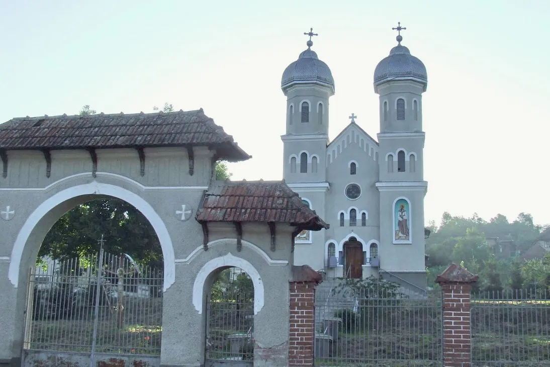 Photo showing: Orthodox Church in Unirea village, Alba County, Romania