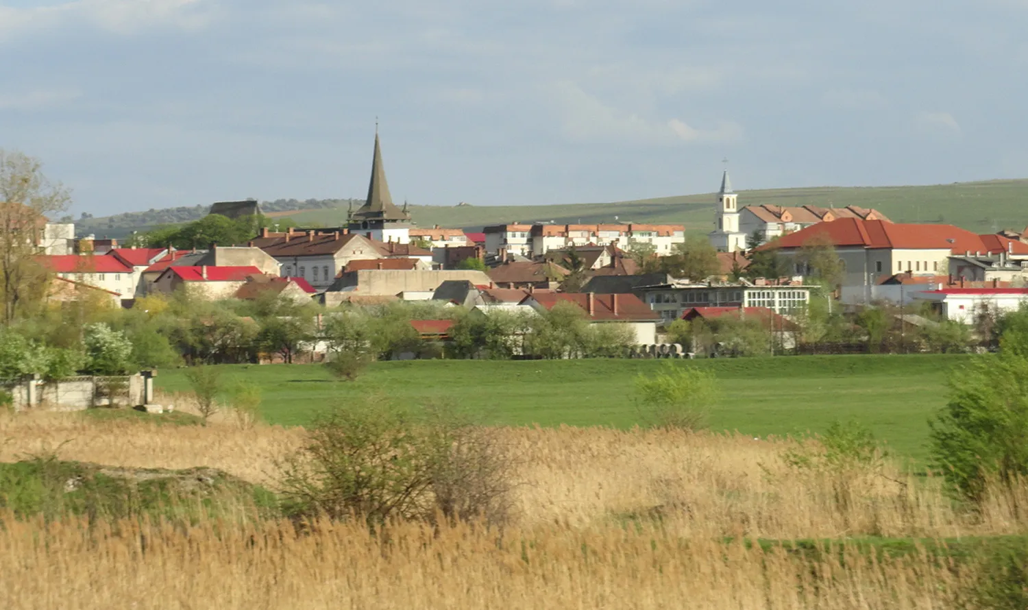 Photo showing: View of Huedin, Cluj county, Romania