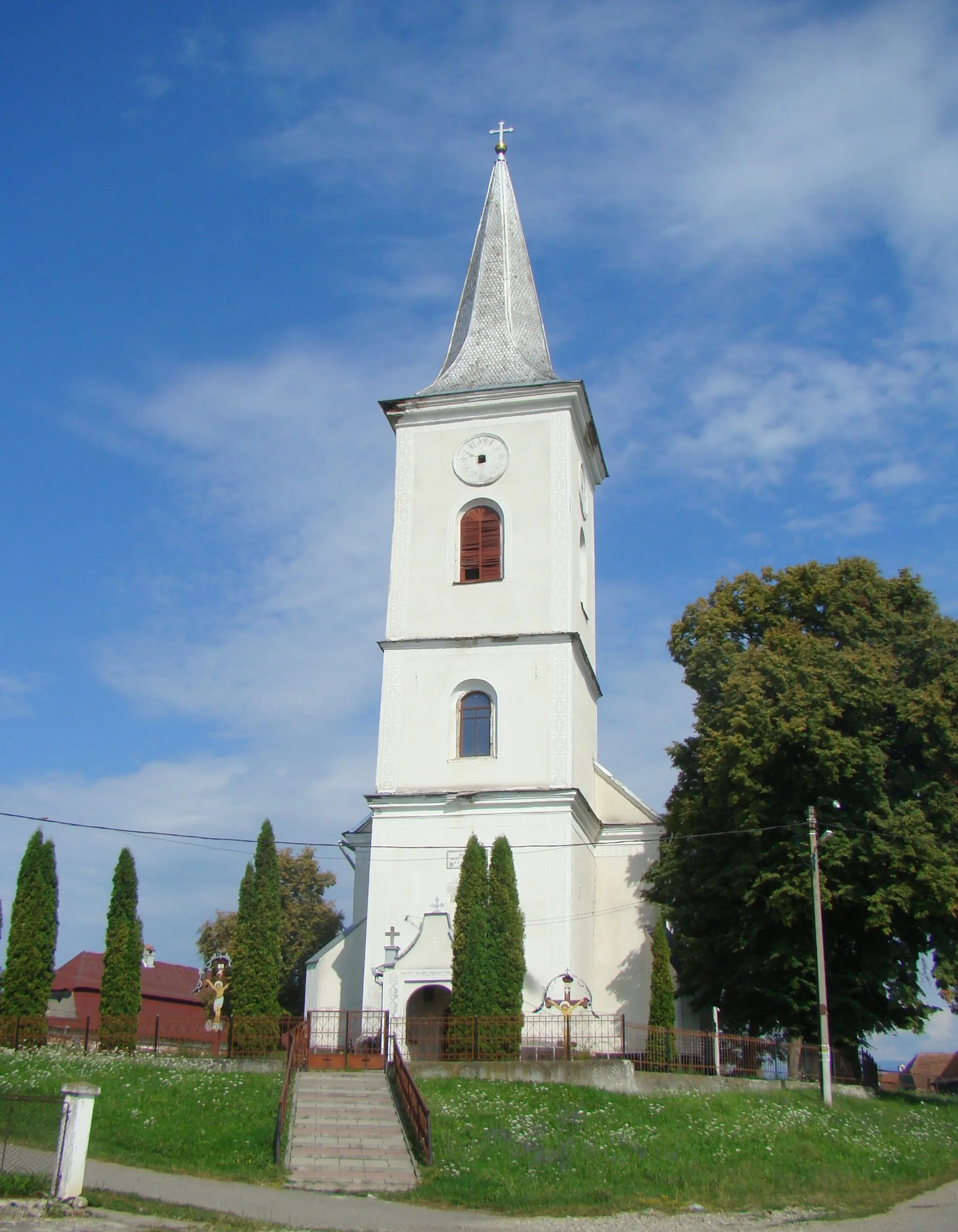 Photo showing: Church of the Dormition in Budacu de Jos, Bistrița-Năsăud county, Romania