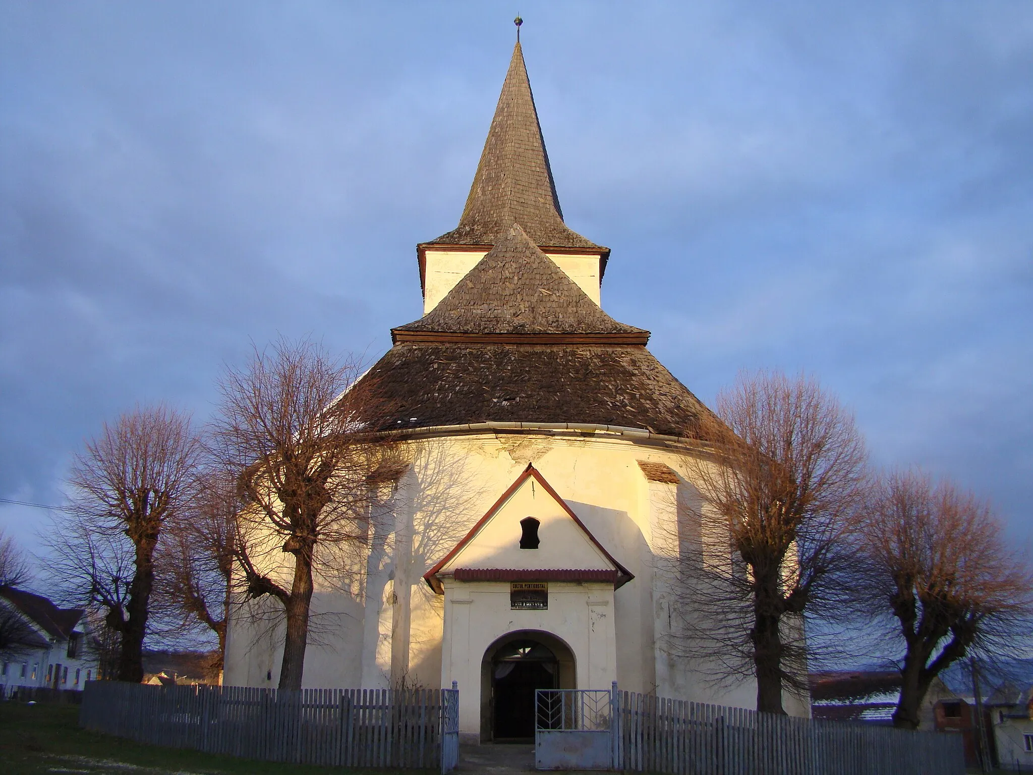 Photo showing: Lutheran church in Monariu, Bistrița-Năsăud county, Romania