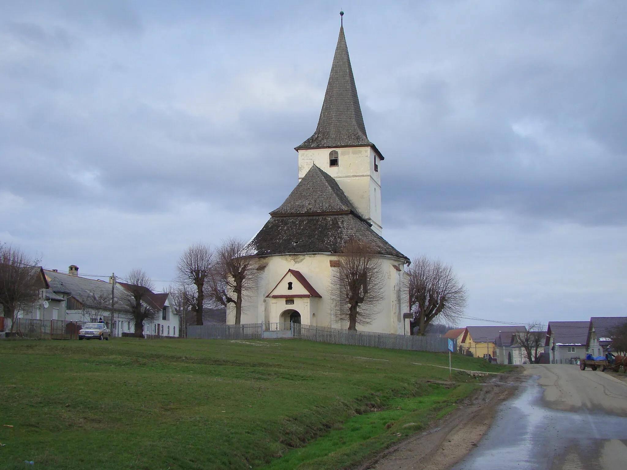 Photo showing: Lutheran church in Monariu, Bistrița-Năsăud county, Romania
