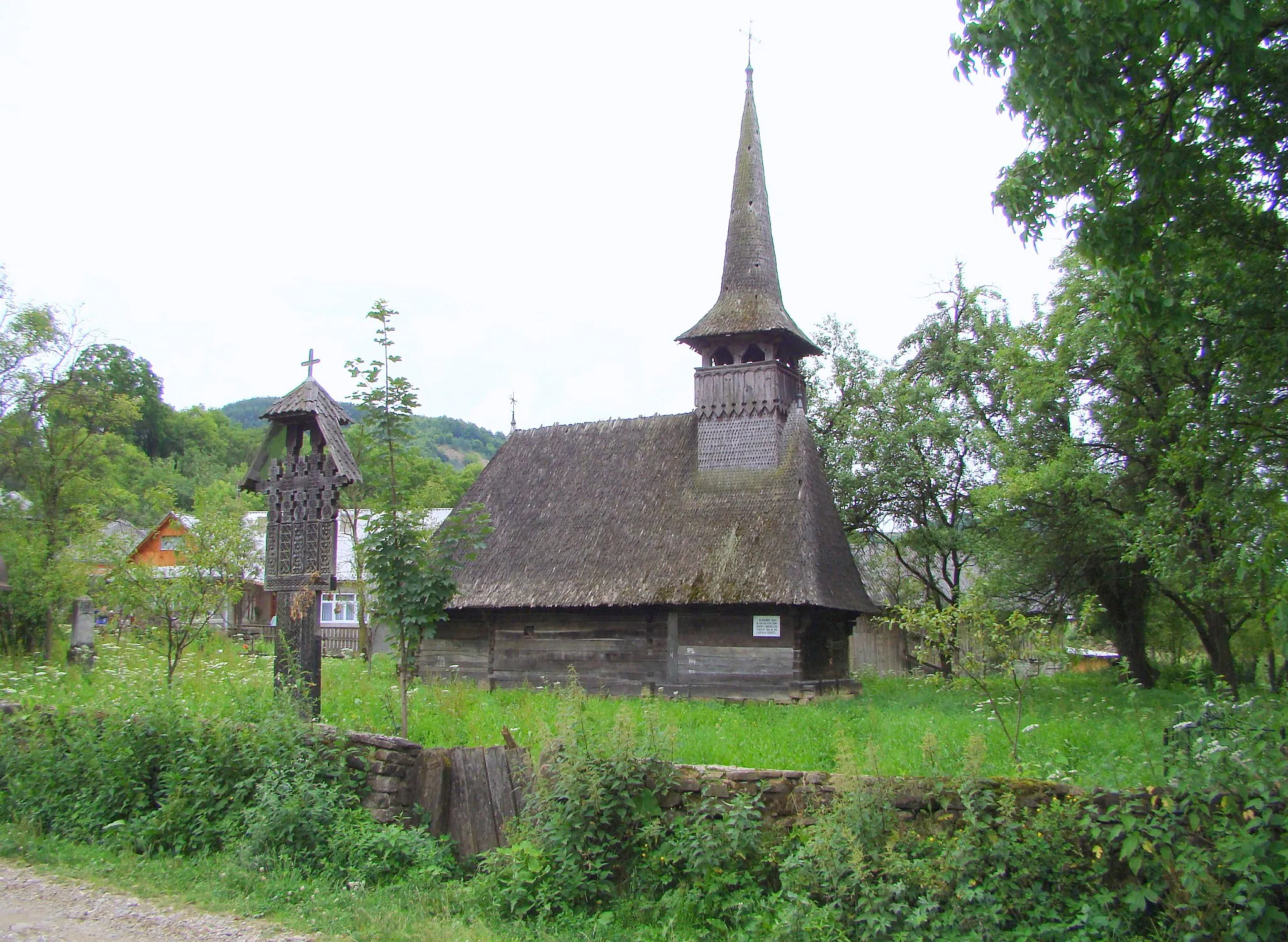 Photo showing: Biserica de lemn din Dobricel