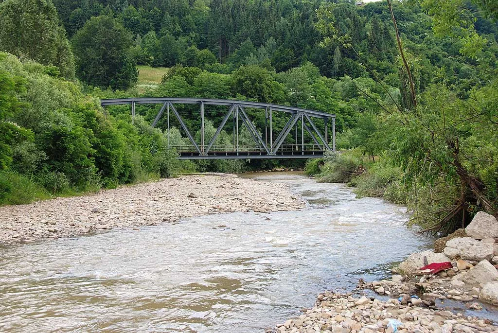 Photo showing: Sălăuţa River in Coşbuc