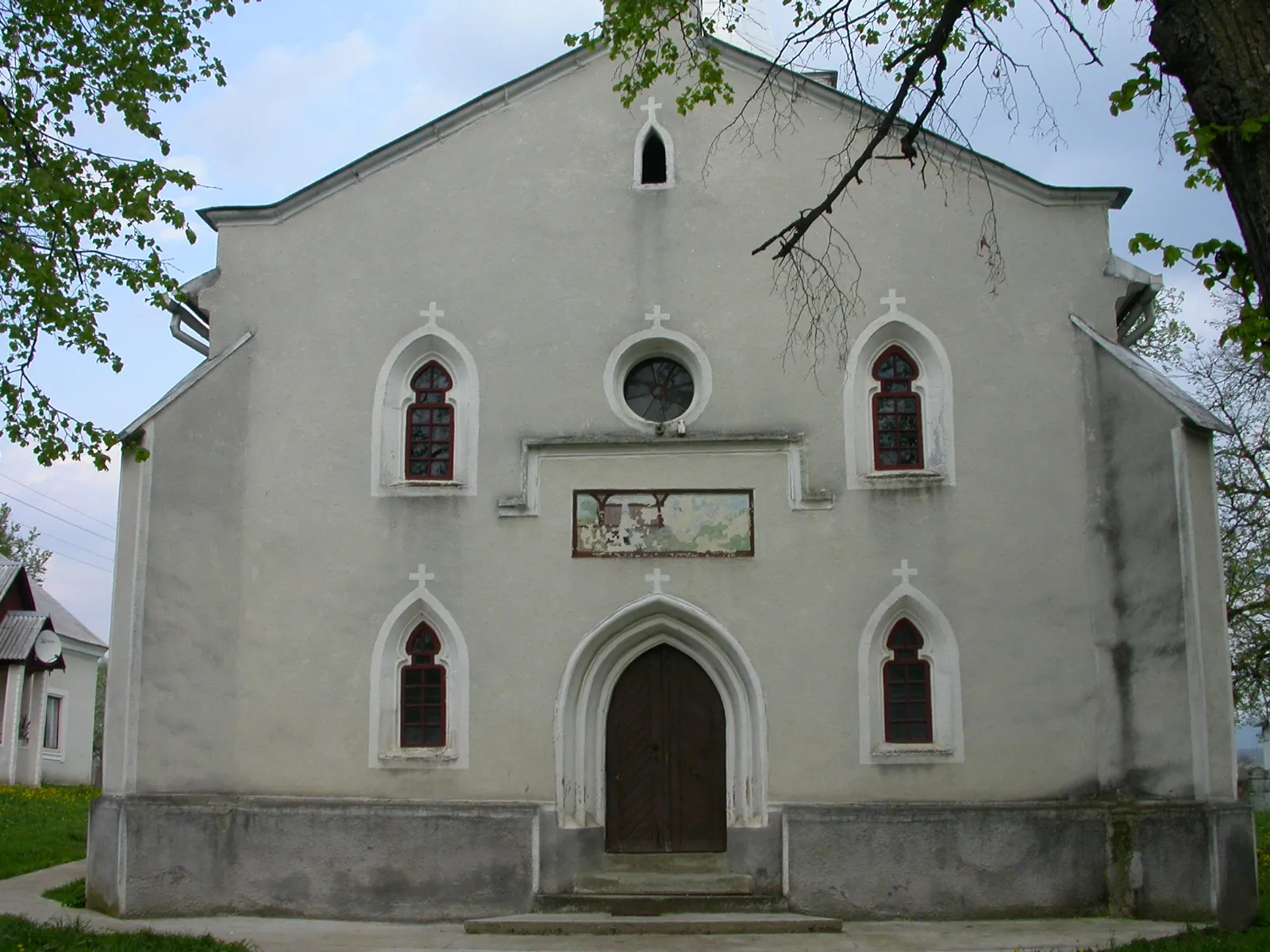 Photo showing: Biserica evanghelică C.A, azi biserica ortodoxă "Buna - Vestire" sec. XV