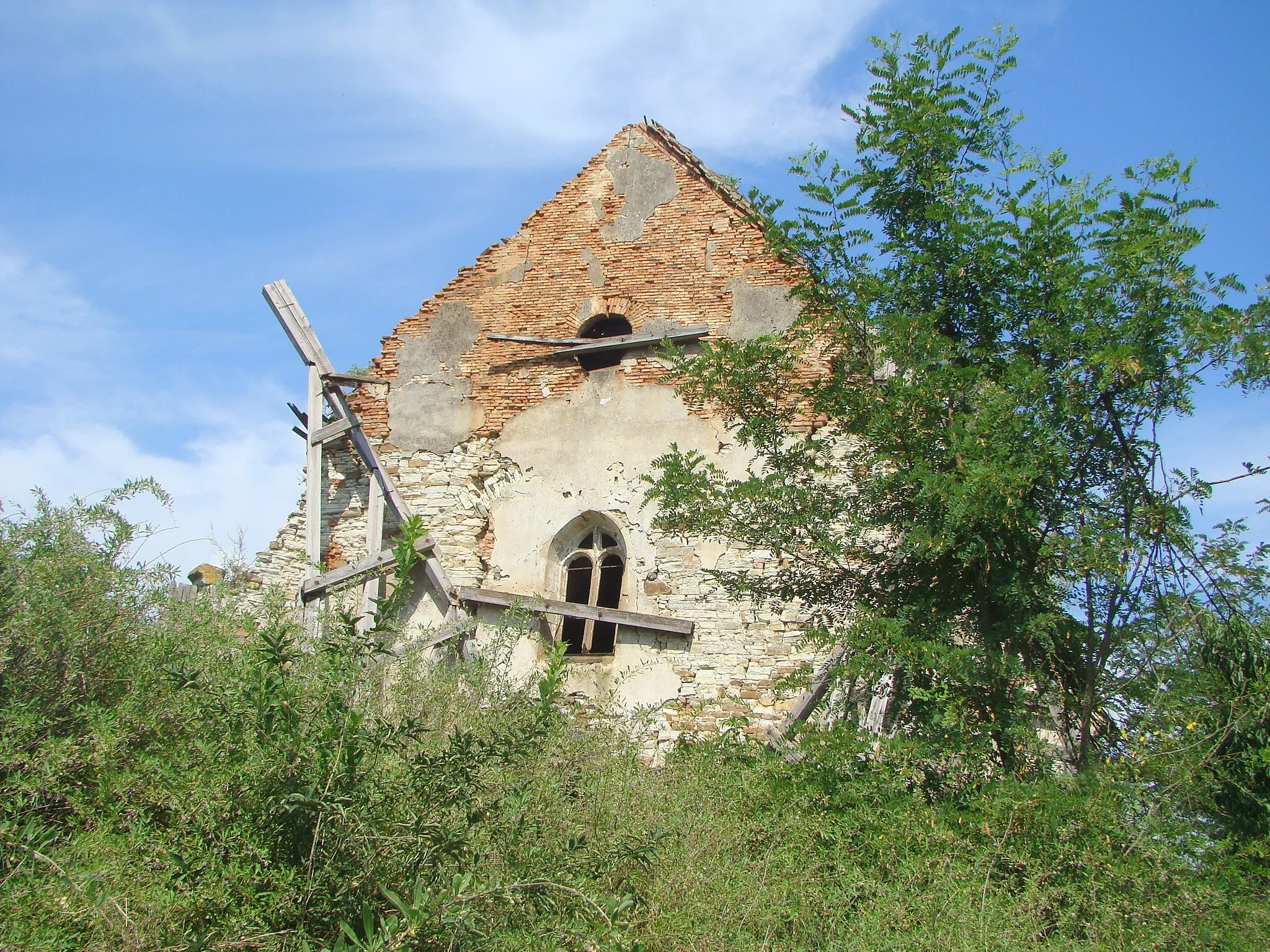 Photo showing: Lutheran church in Vermeș, Bistrița-Năsăud county, Romania