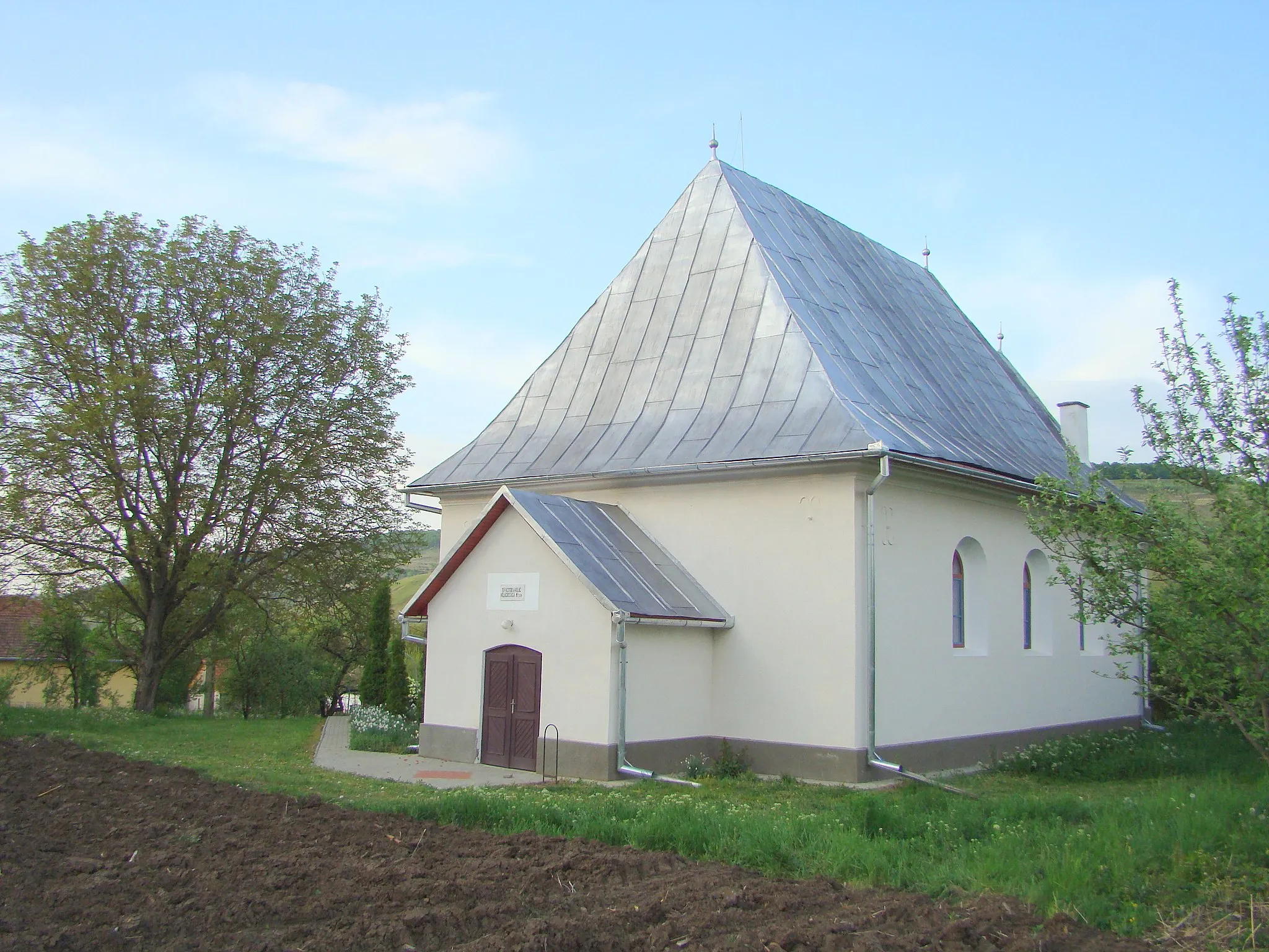 Photo showing: Biserica reformată, sat Fântânele; comuna Matei