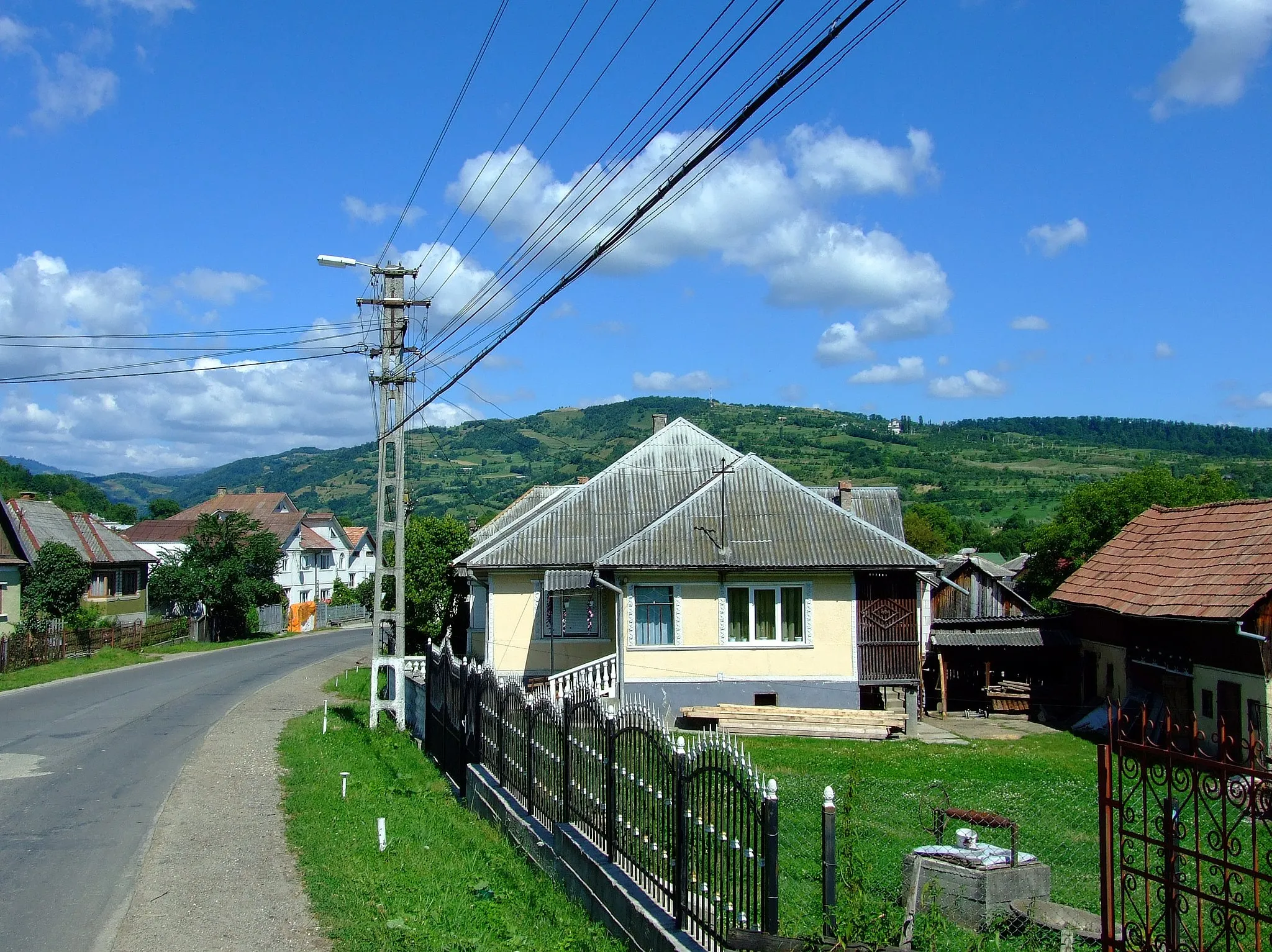 Photo showing: Salva village, known because of its importance as rail hub, Bistriţa-Năsăud comitat, RO