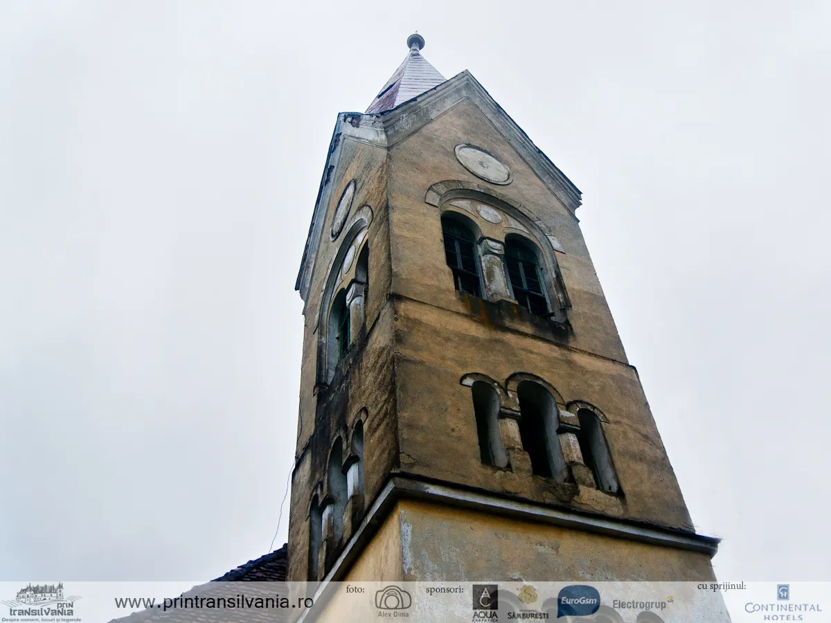 Photo showing: former Lutheran church in Posmuș/Passbusch/Paszmos