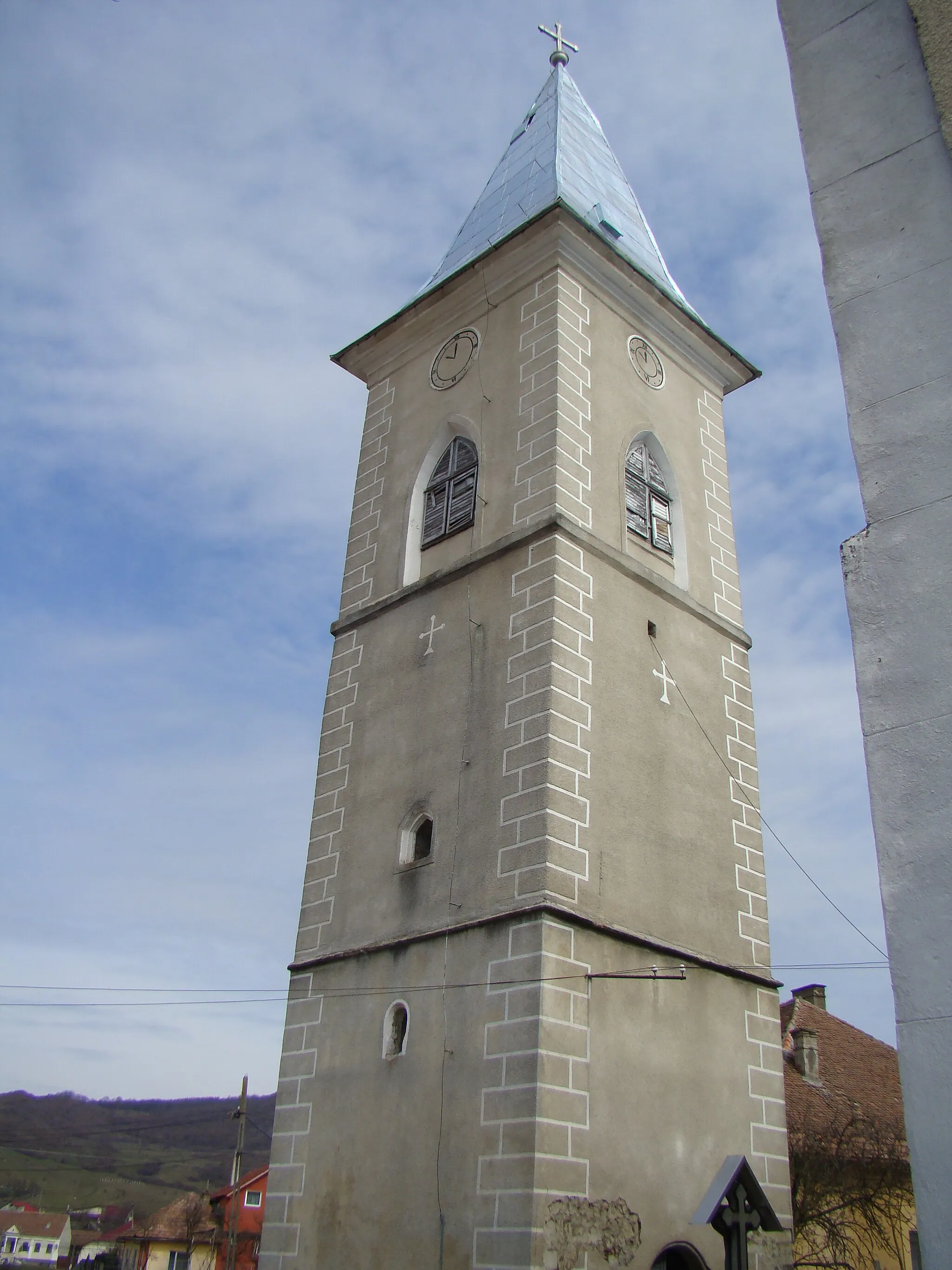 Photo showing: Saint Demetrius church in Crainimăt, Bistrița-Năsăud county, Romania