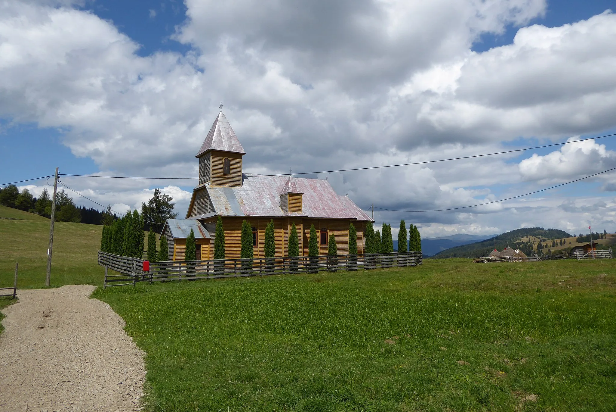 Photo showing: Church of Ciosa, Tiha Bârgăului