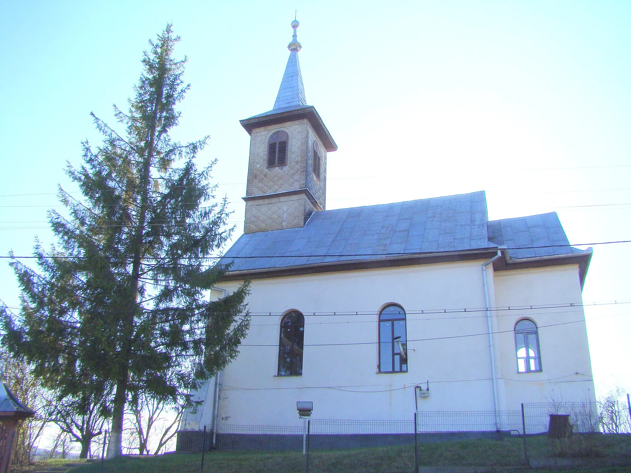 Photo showing: Reformed church in Urmeniș, Bistrița-Năsăud county, Romania