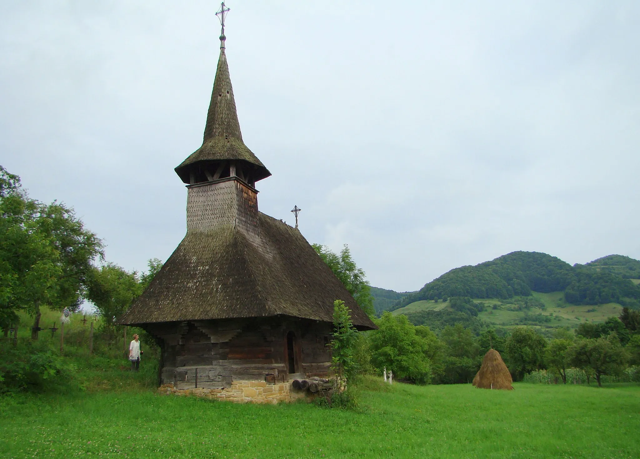 Photo showing: Biserica de lemn din Zagra