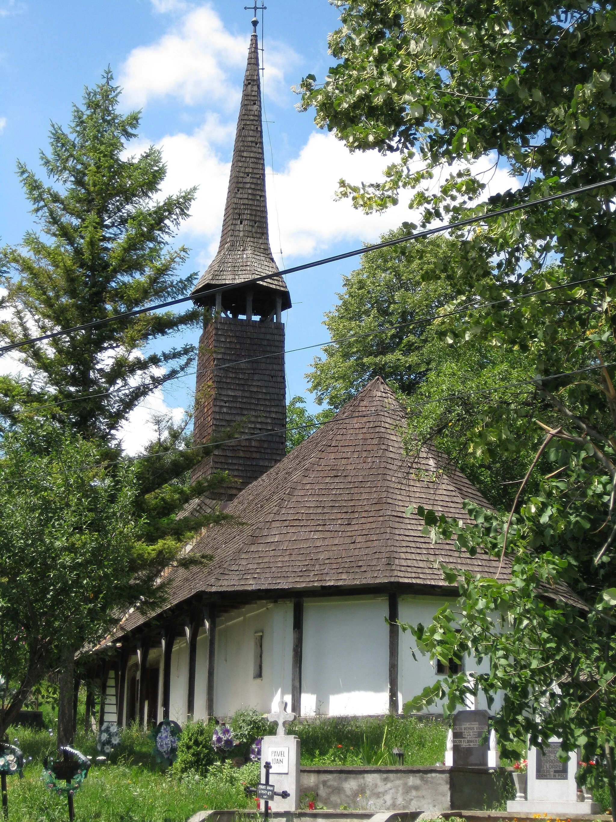 Photo showing: Pestis (Bihor, Romania) - Wooden church