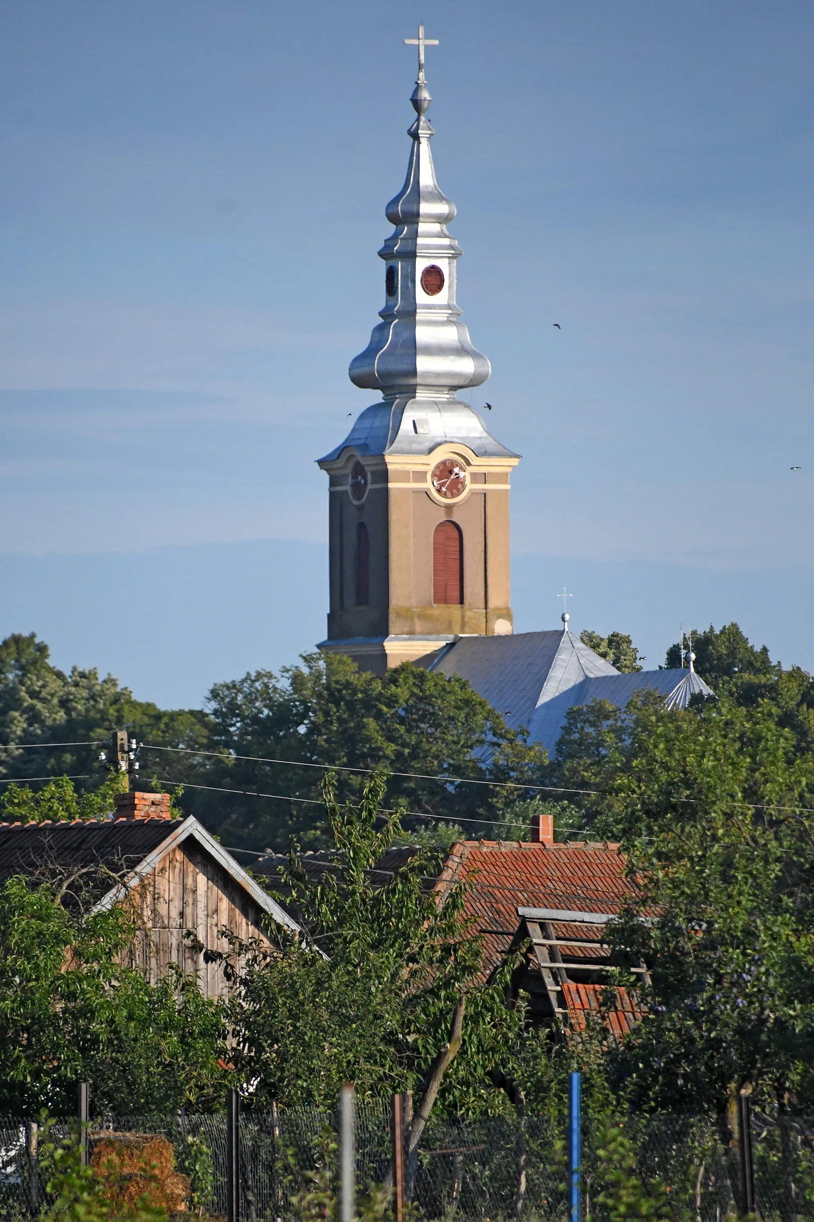 Photo showing: Roman Catholic church in Bicaci, Bihor, Romania