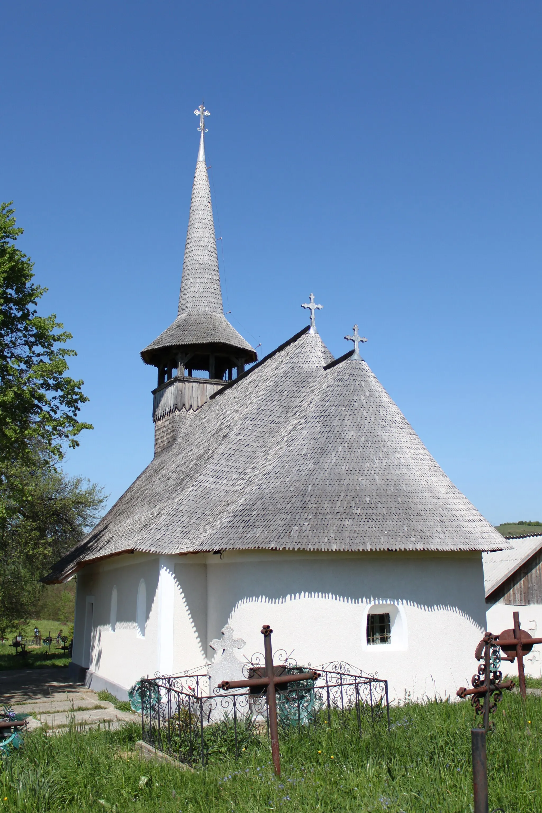 Photo showing: Biserica de lemn din Cotiglet, judeţul Bihor.