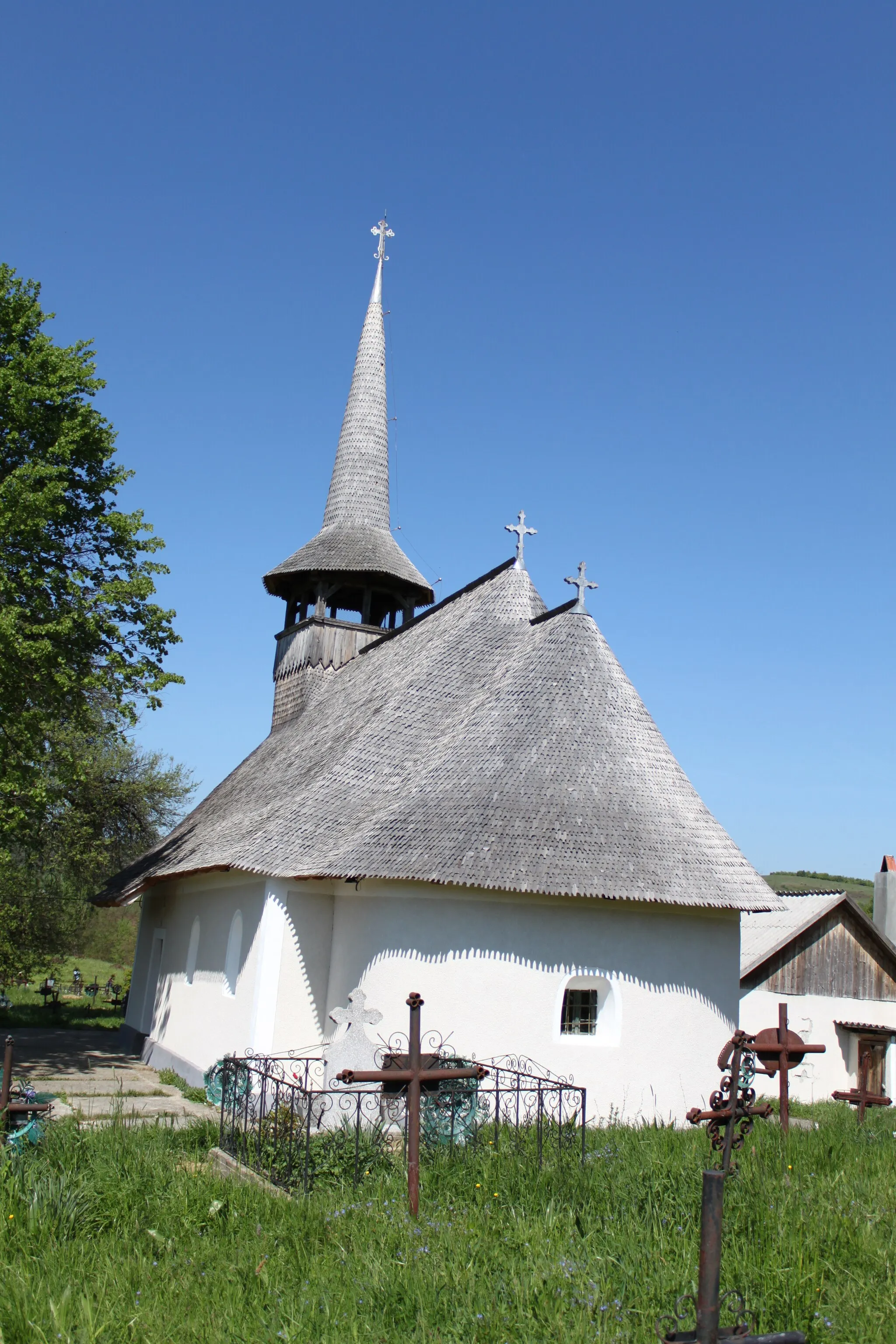 Photo showing: Biserica de lemn din Cotiglet, judeţul Bihor.