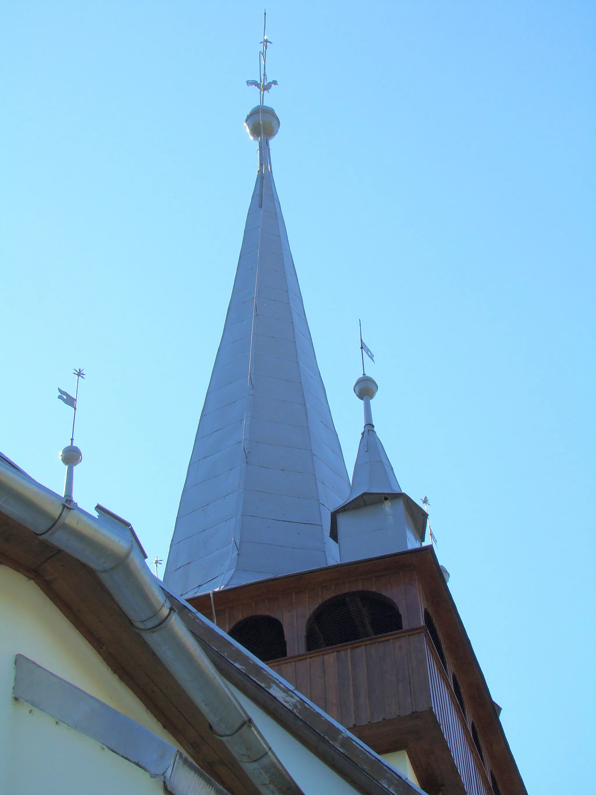 Photo showing: Biserica reformată, sat Mișca; comuna Chișlaz
