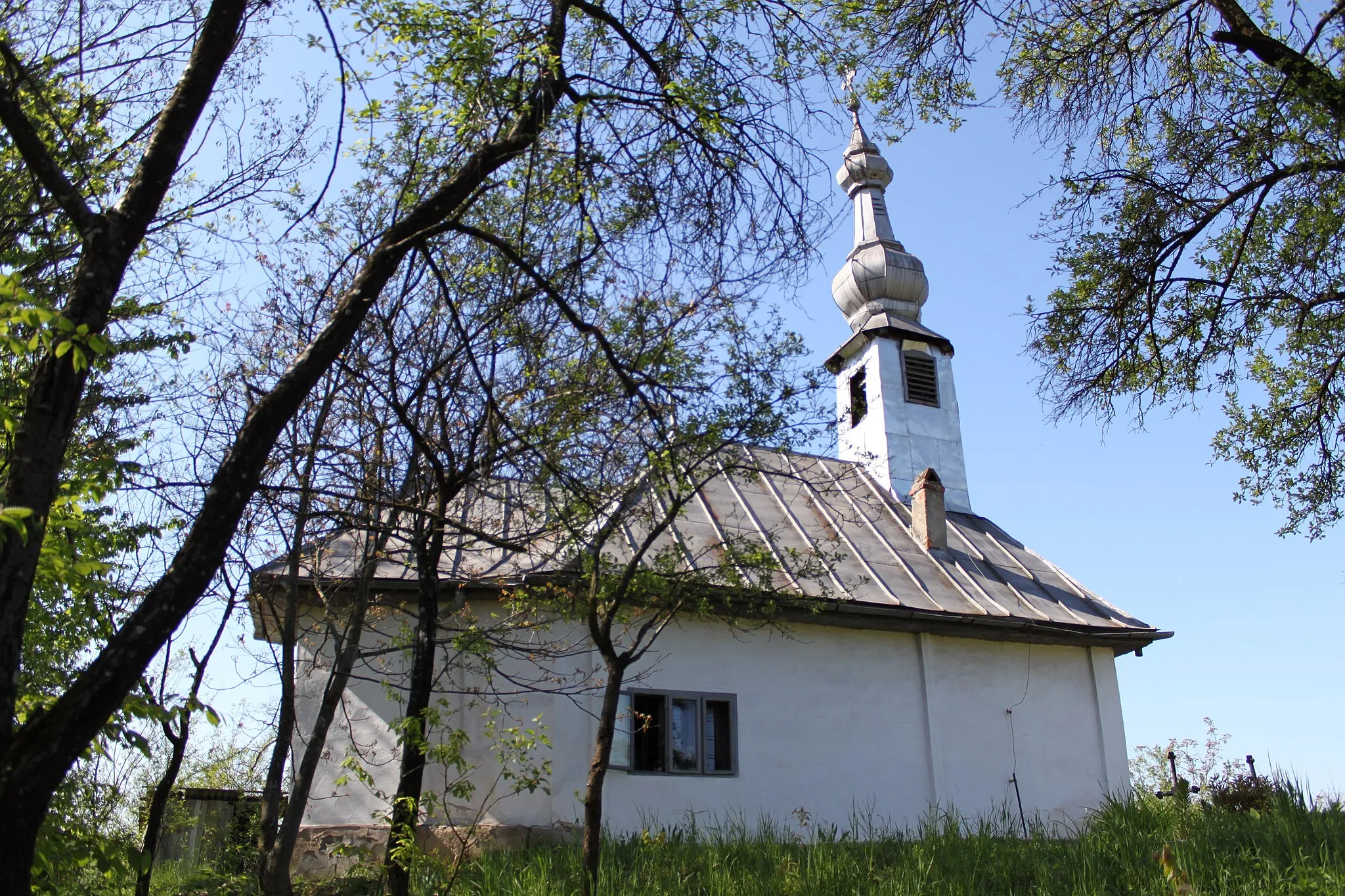Photo showing: Biserica de lemn din Lunca Sprie, judeţul Bihor.