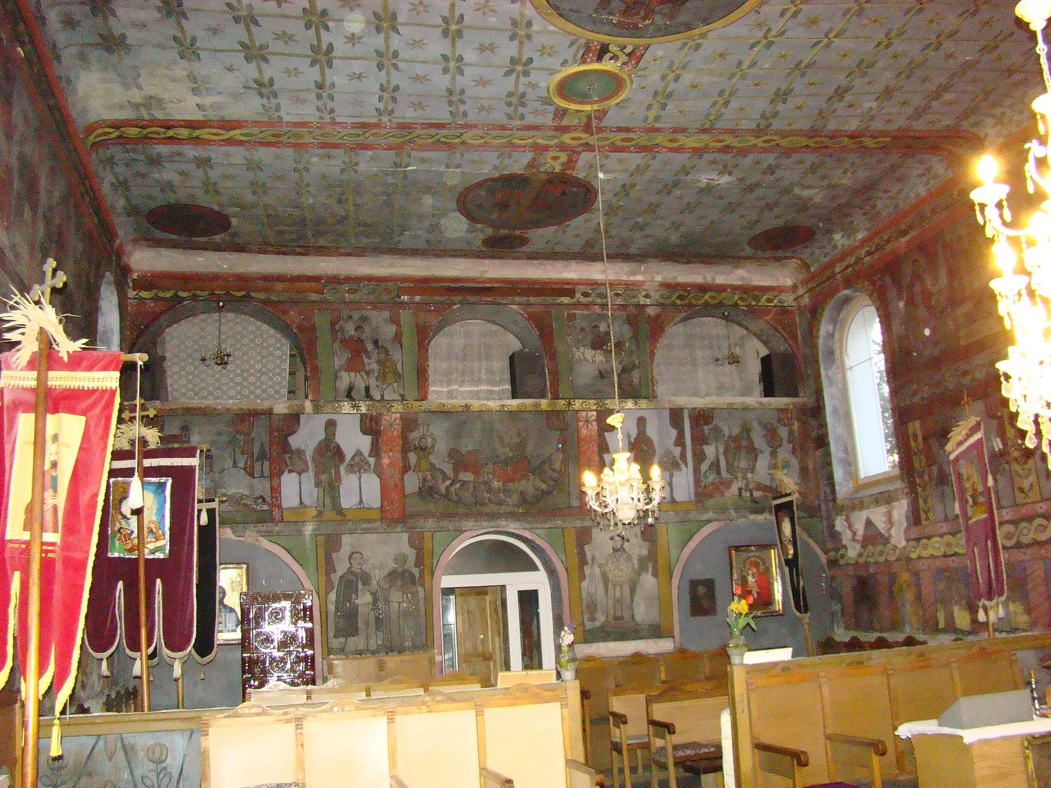 Photo showing: Biserica „Nașterea Maicii Domnului” din Homorog, județul Bihor