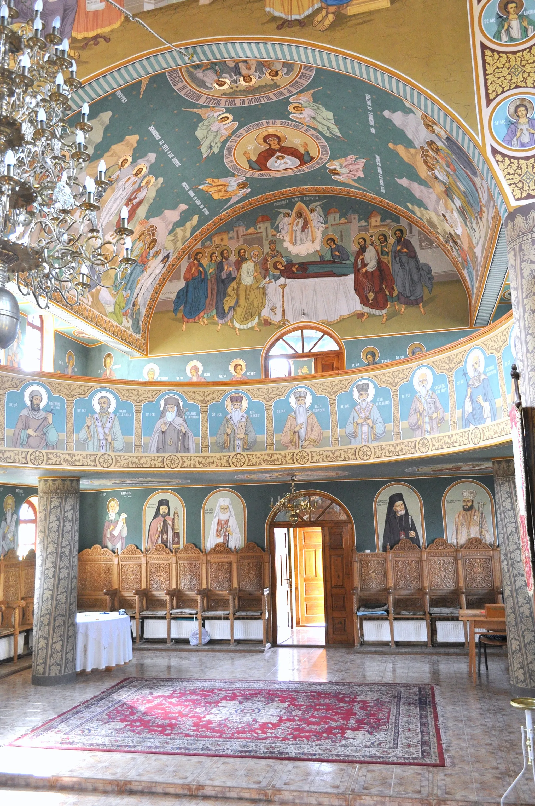 Photo showing: Biserica de zid „Nașterea Maicii Domnului” din Săucani, județul Bihor