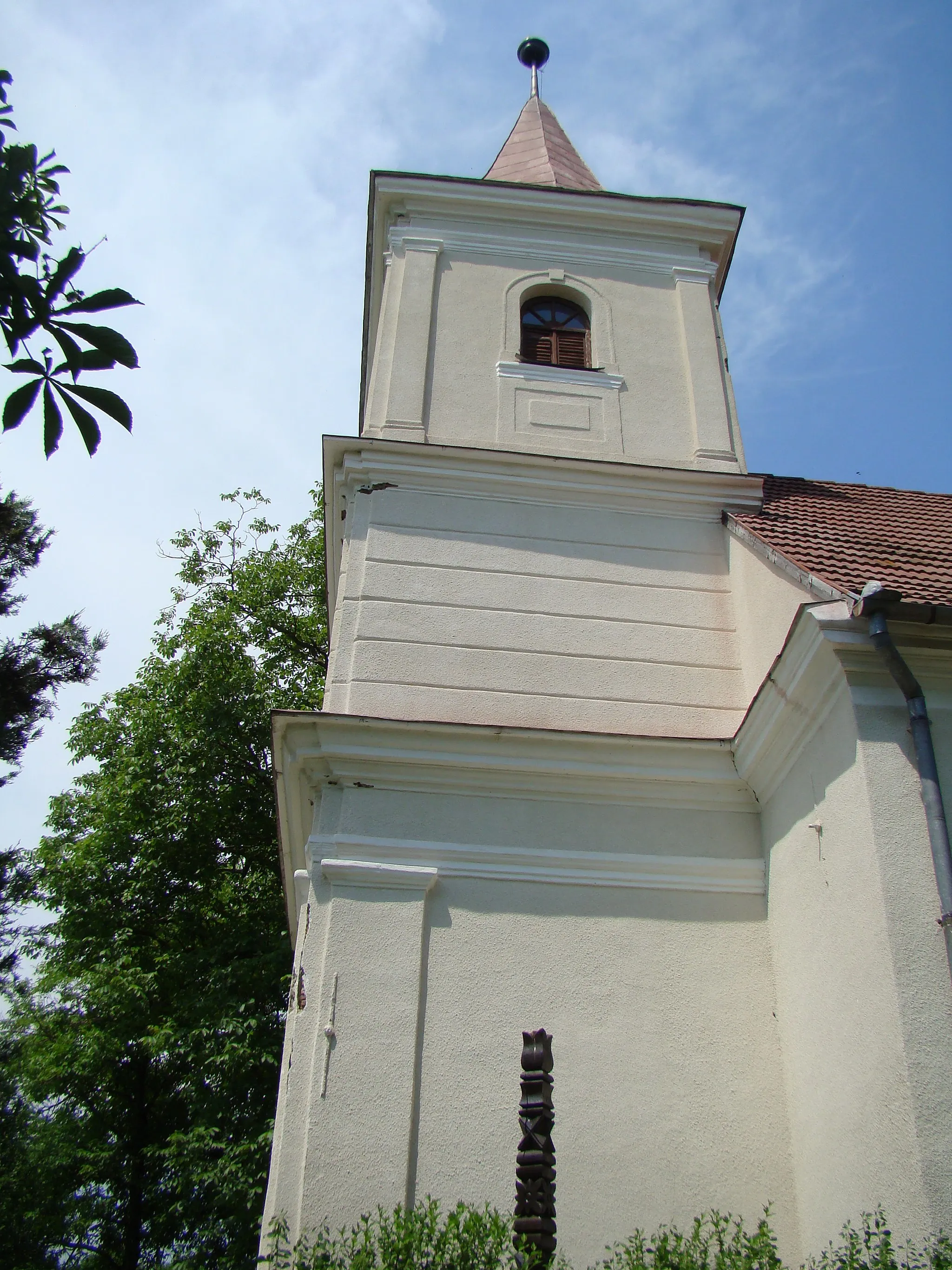 Photo showing: Reformed church in Goreni, Mureş county, Romania