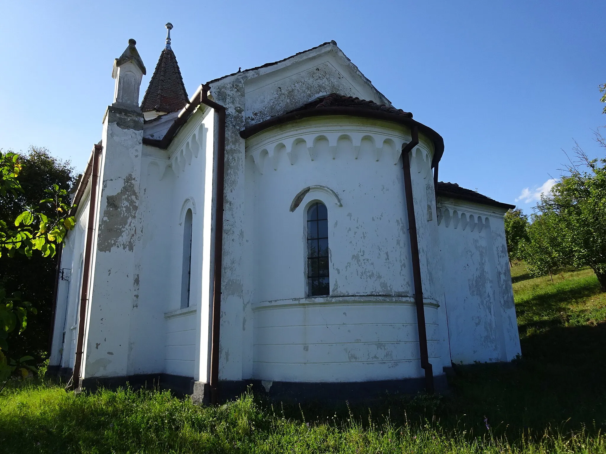 Photo showing: Lutheran church in Logig, Mureș County, Romania