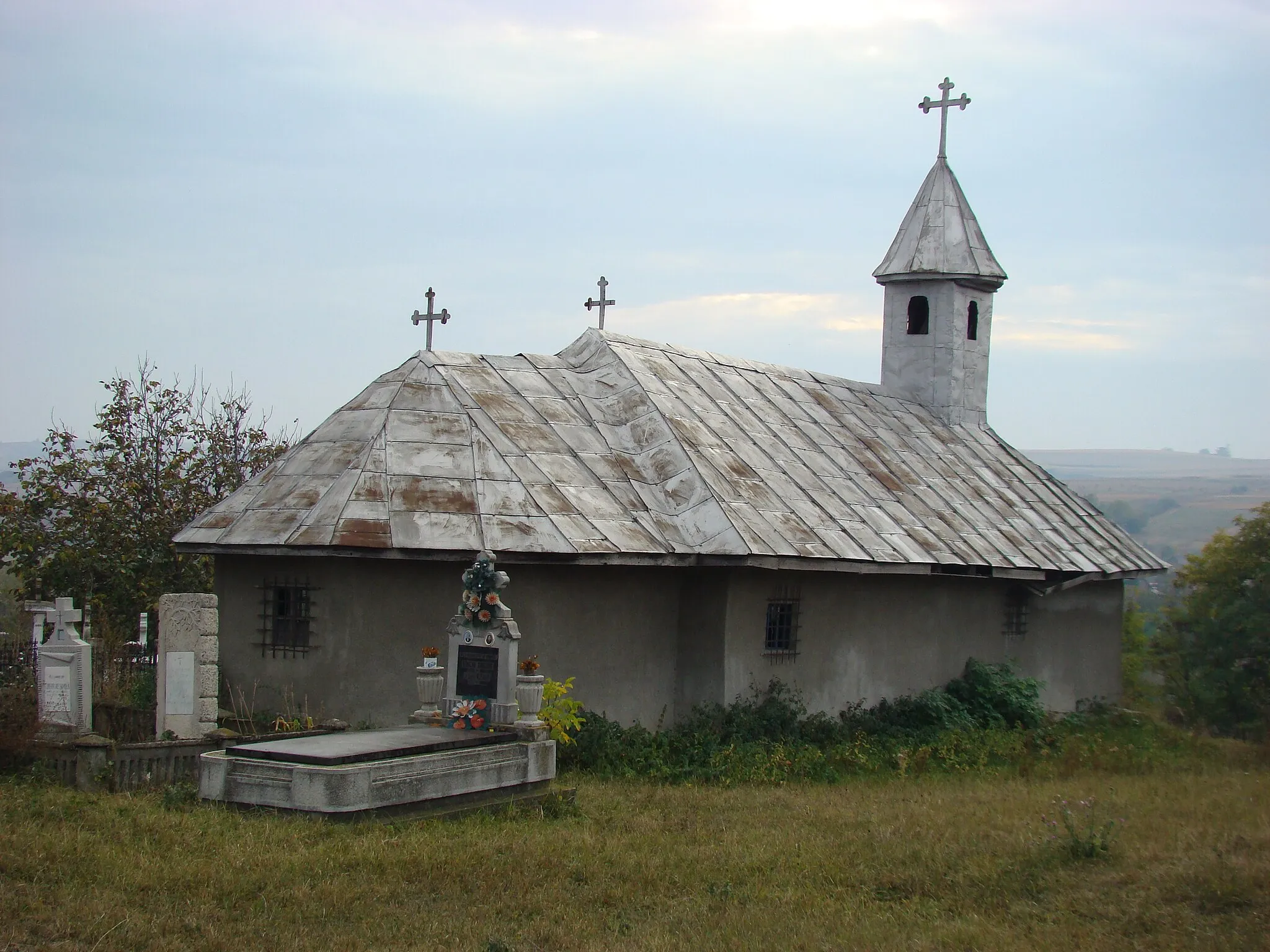 Photo showing: Biserica de lemn „Adormirea Maicii Domnului” Vișinelu-județul Mureș