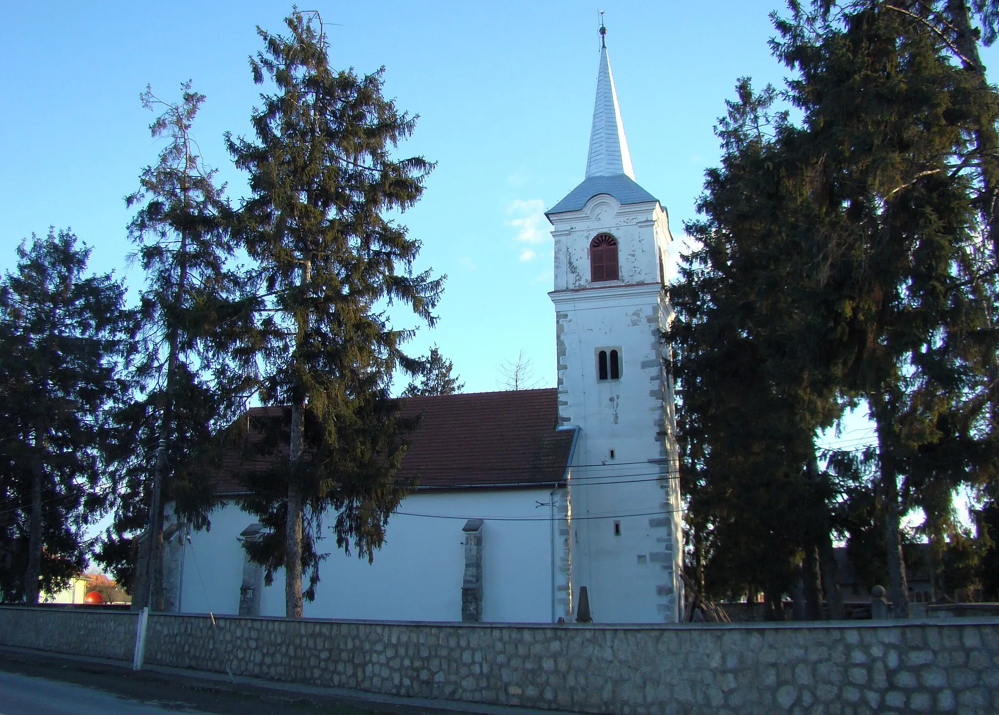 Photo showing: Biserica reformată, sat Mihai Viteazu; comuna Mihai Viteazu, județul Cluj