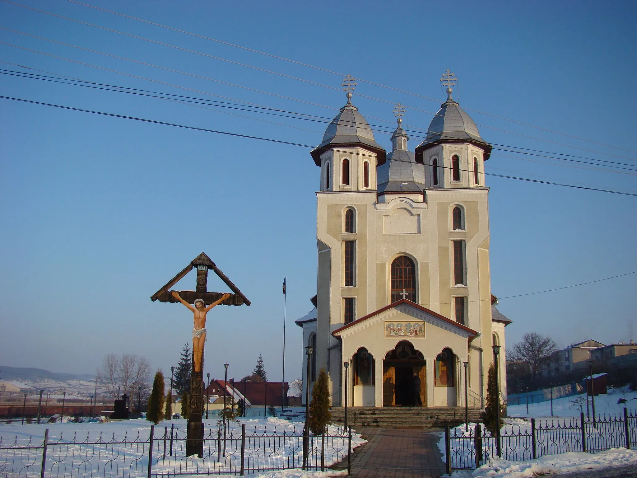 Photo showing: Biserica ortodoxă nouă din Aghireșu-Fabrici, județul Cluj