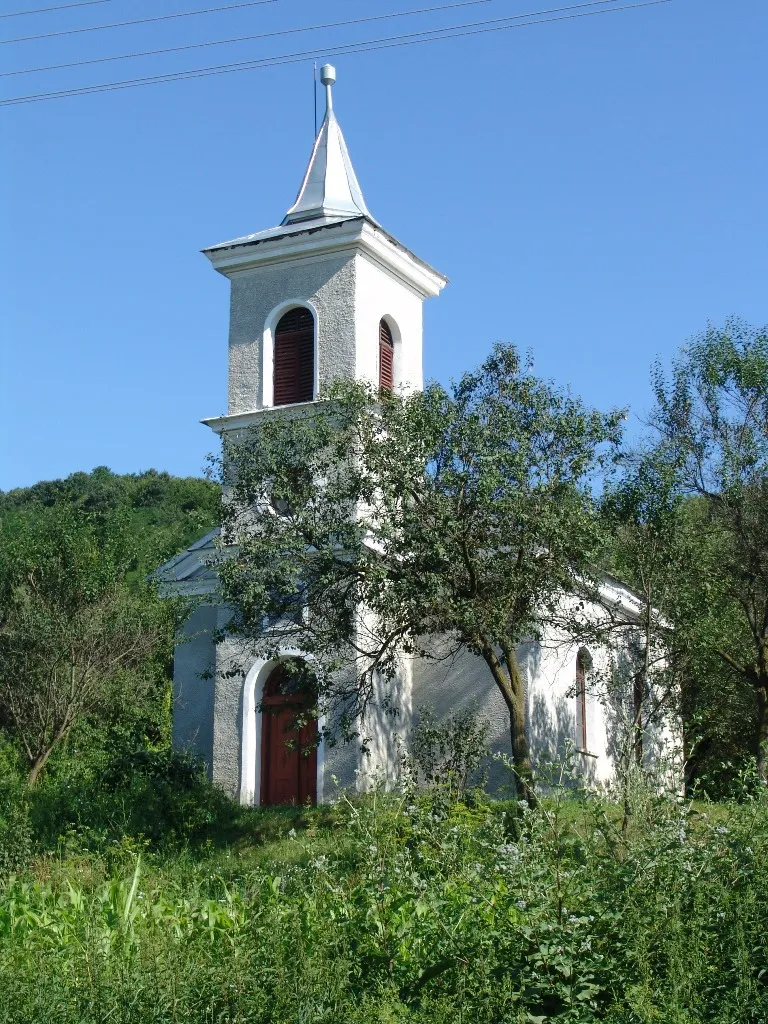 Photo showing: Calvinist Church in Kisesküllő/Așchileu Mic, Romania (this is not the one in Sălard/Szalárd!)