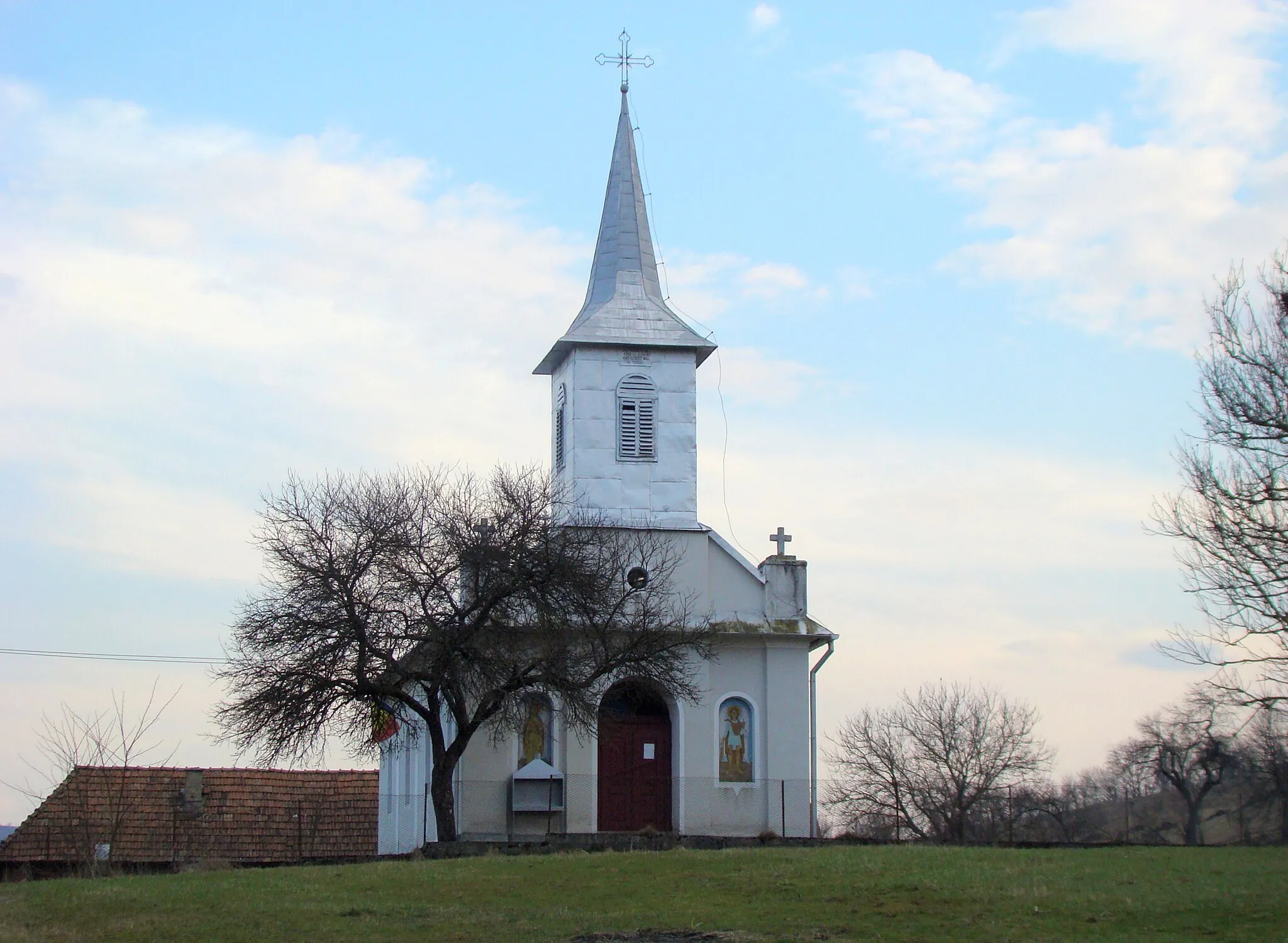 Photo showing: Orthodox church in Oșorhel, Cluj County, Romania