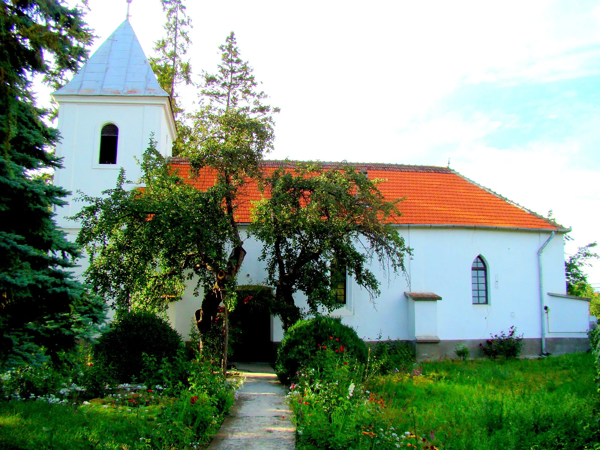 Photo showing: Biserica reformată, sat Răscruci; comuna Bonțida	119	    sec. XVII