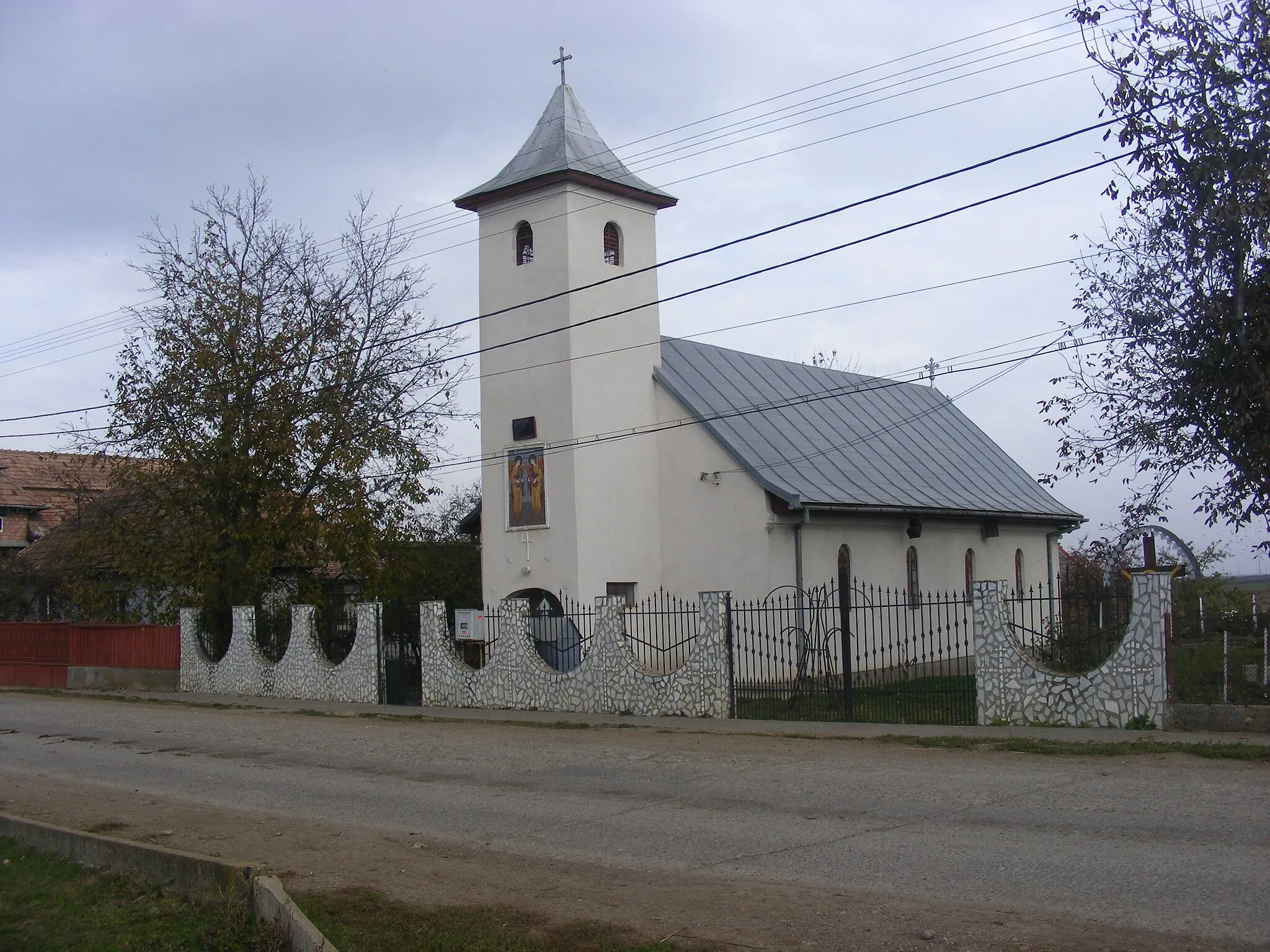 Photo showing: Ortodoxian church at Bogata, Cluj County, Romania.