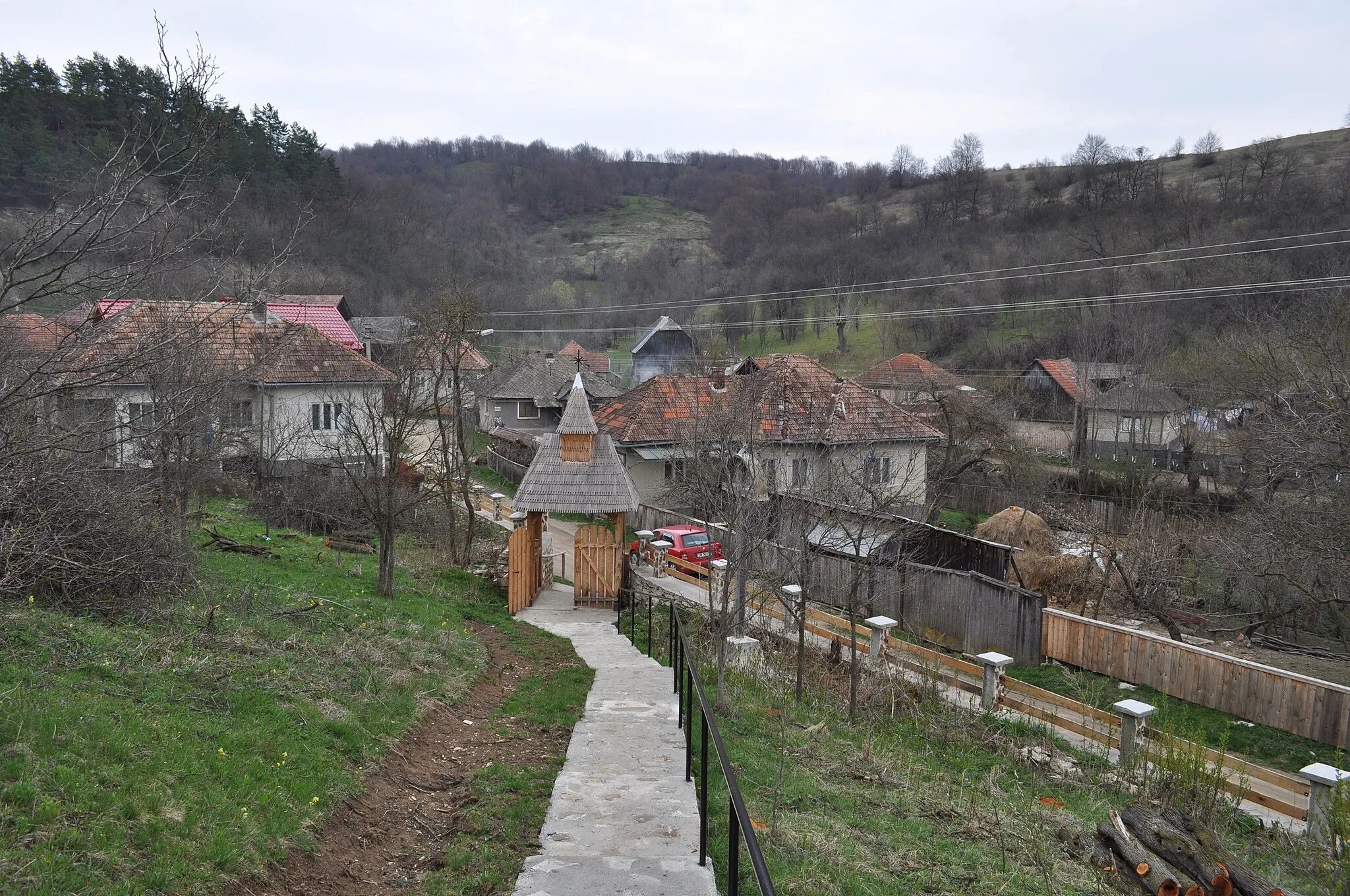 Photo showing: Biserica de lemn din Straja, județul Cluj