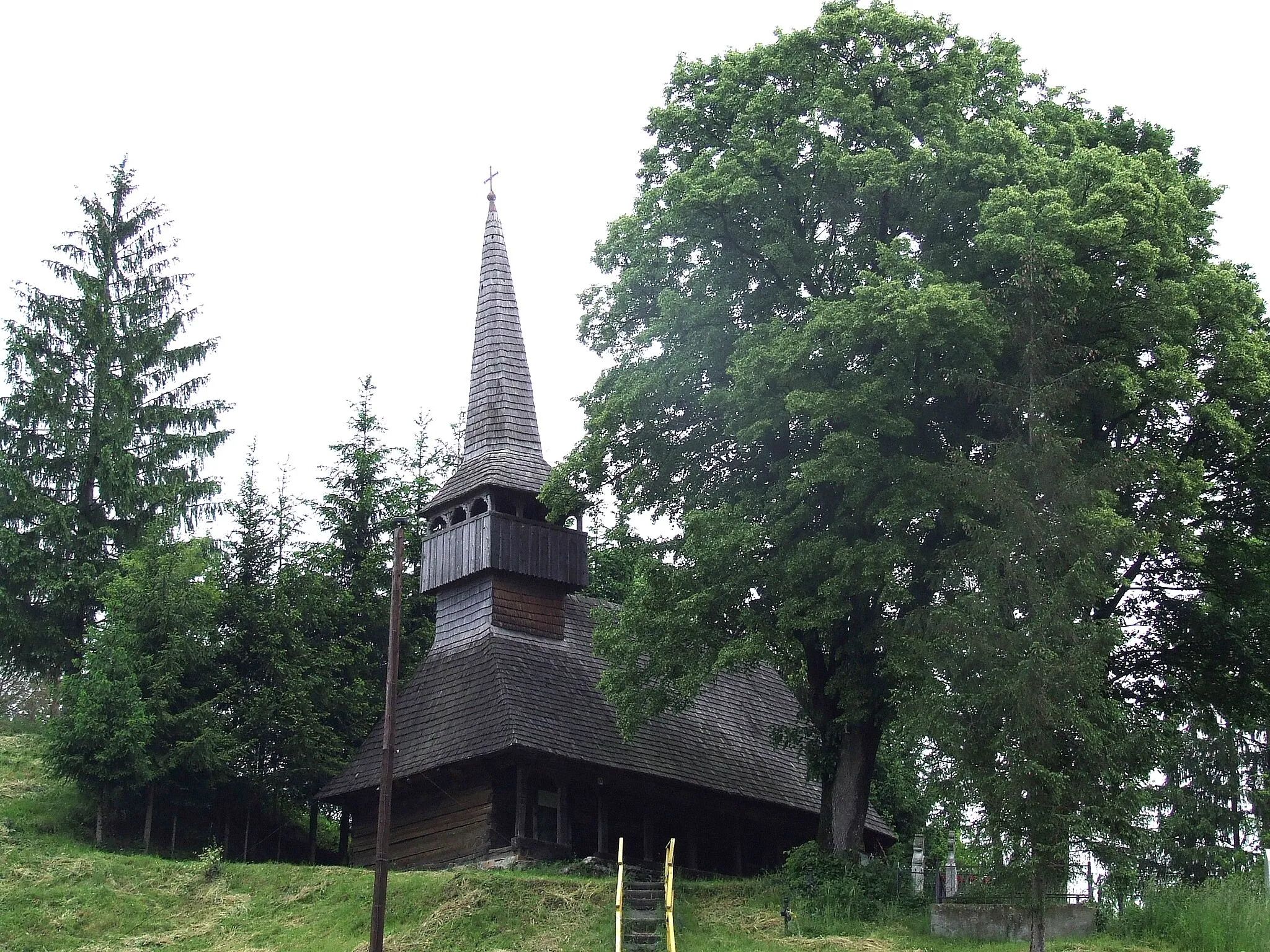 Photo showing: Biserica de lemn din Bucea, județul Cluj.