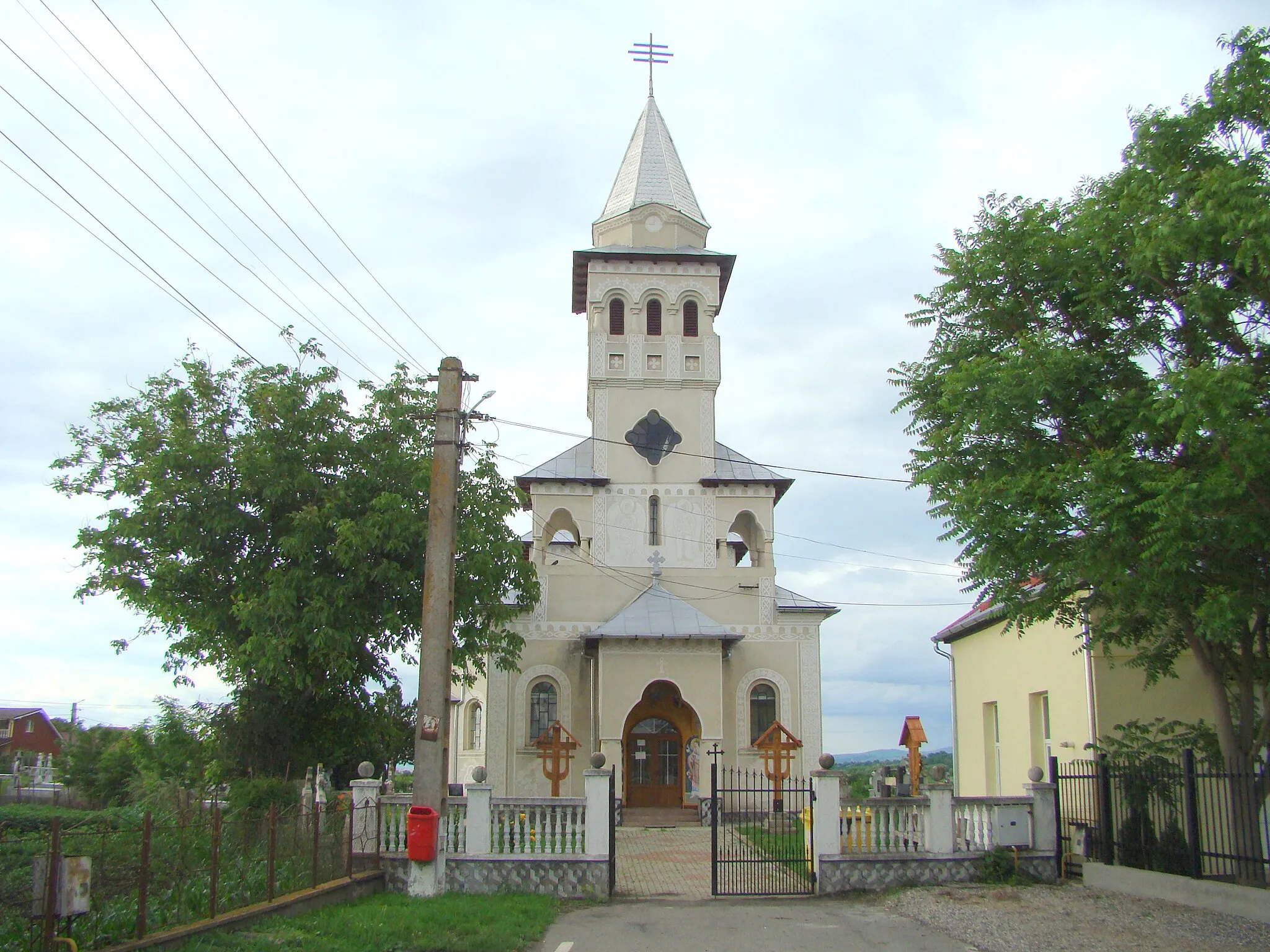 Photo showing: Orthodox church in Jucu de Mijloc, Cluj County, Romania