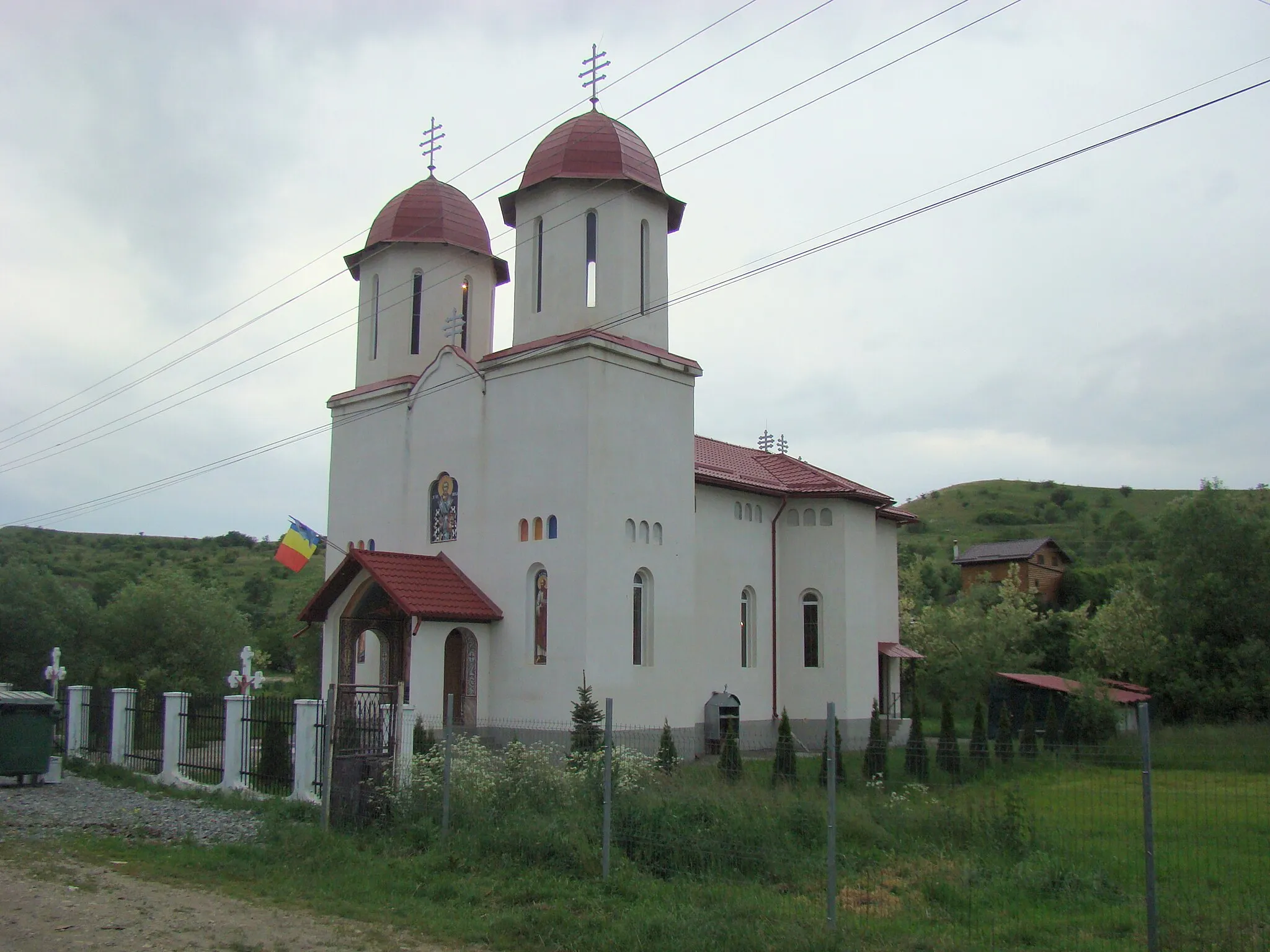 Photo showing: Saint Nicholas church in Vișea, Cluj County, Romania