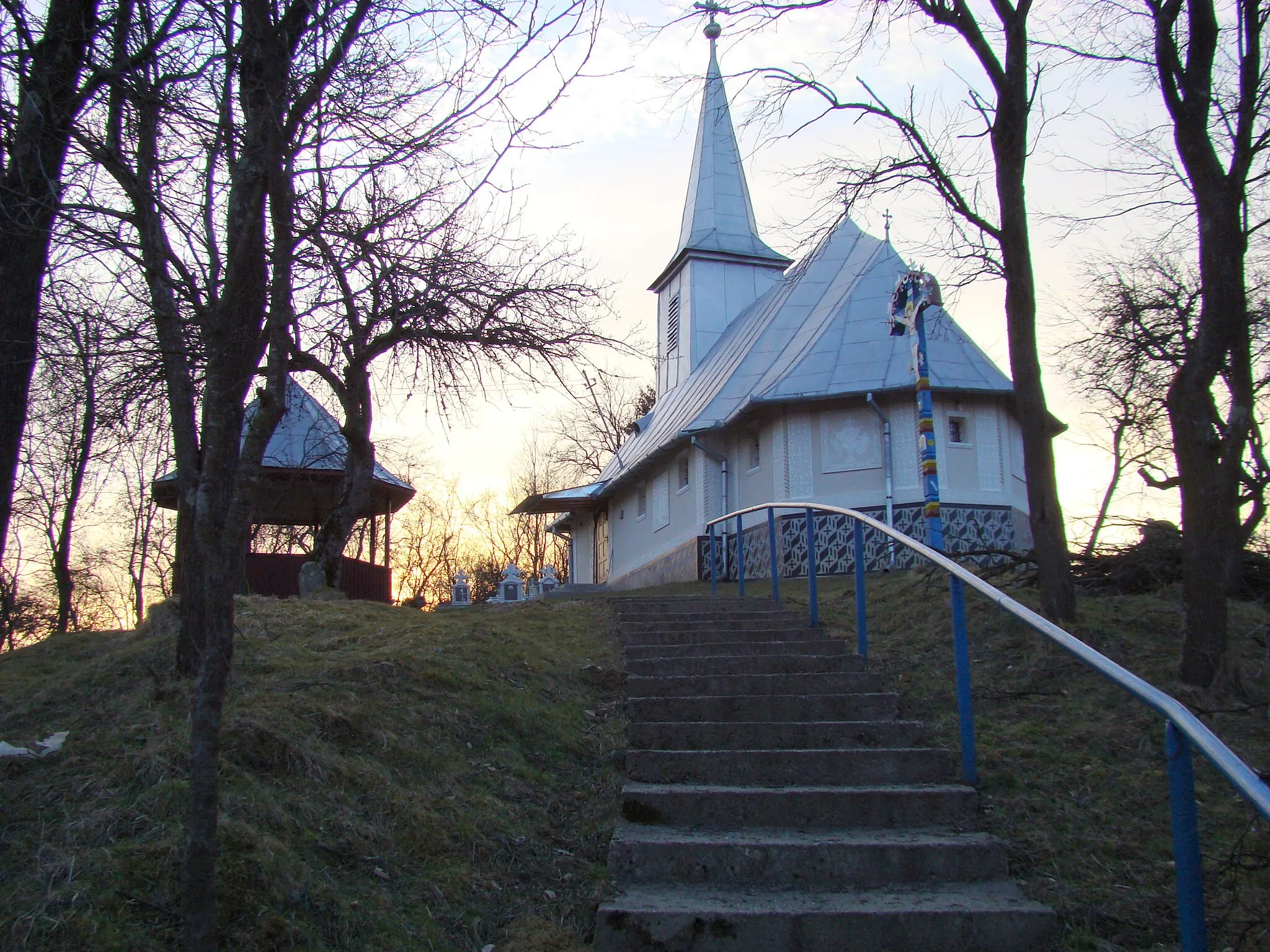 Photo showing: Wooden church in Cătălina, Cluj County, Romania
