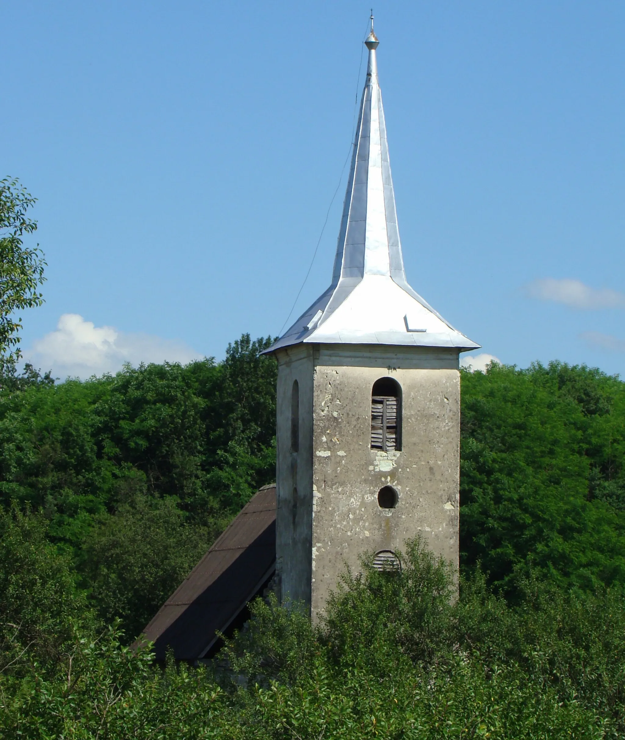 Photo showing: Reformed church in Dârja, Cluj County, Romania