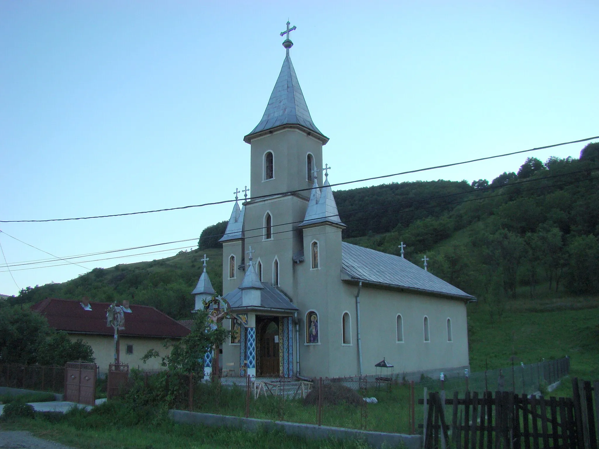 Photo showing: Biserica ortodoxă „Sf. Ioan Botezătorul” din satul Târgușor, județul Cluj