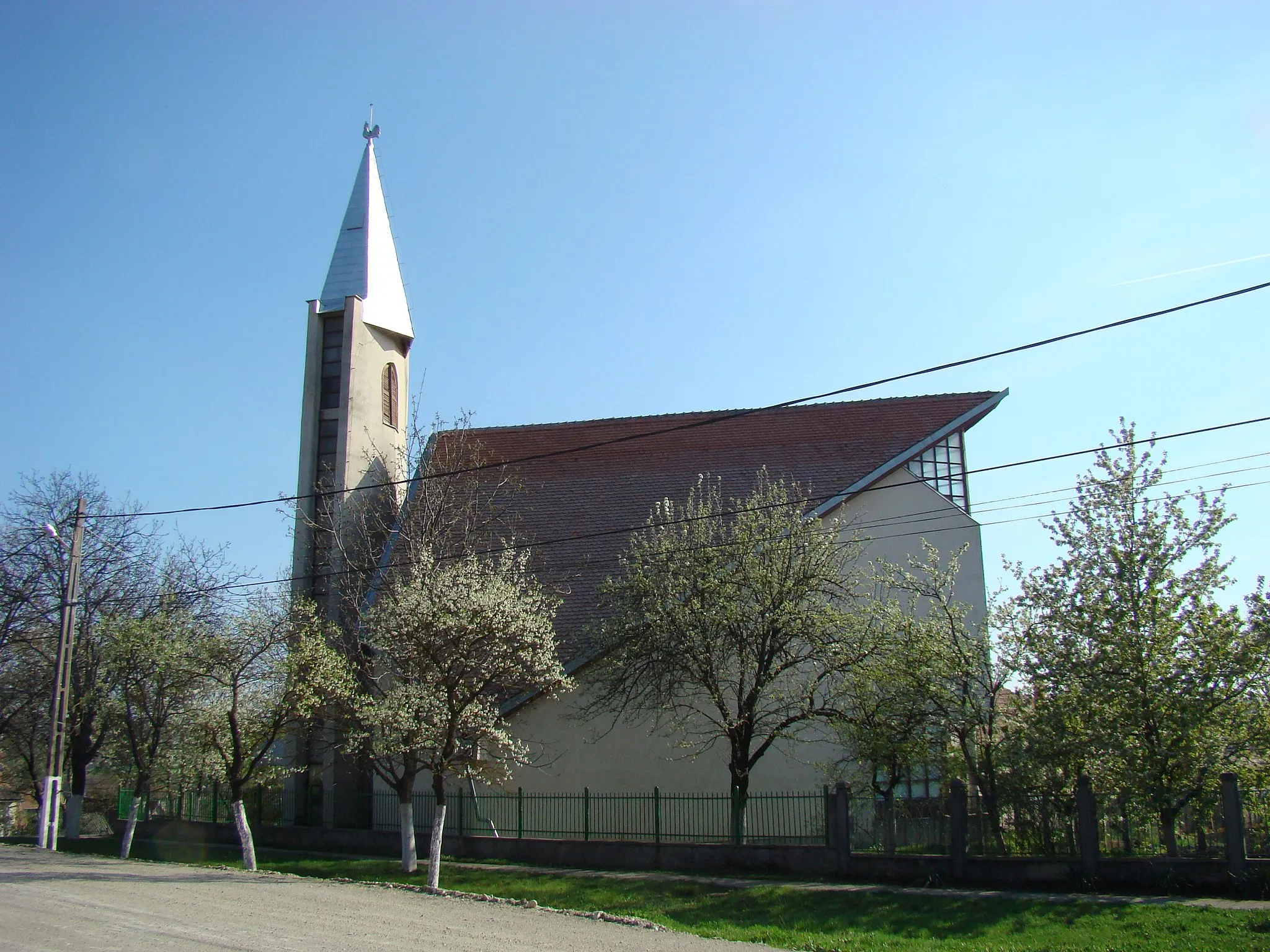 Photo showing: Biserica reformată din Tritenii-Colonie, județul Cluj