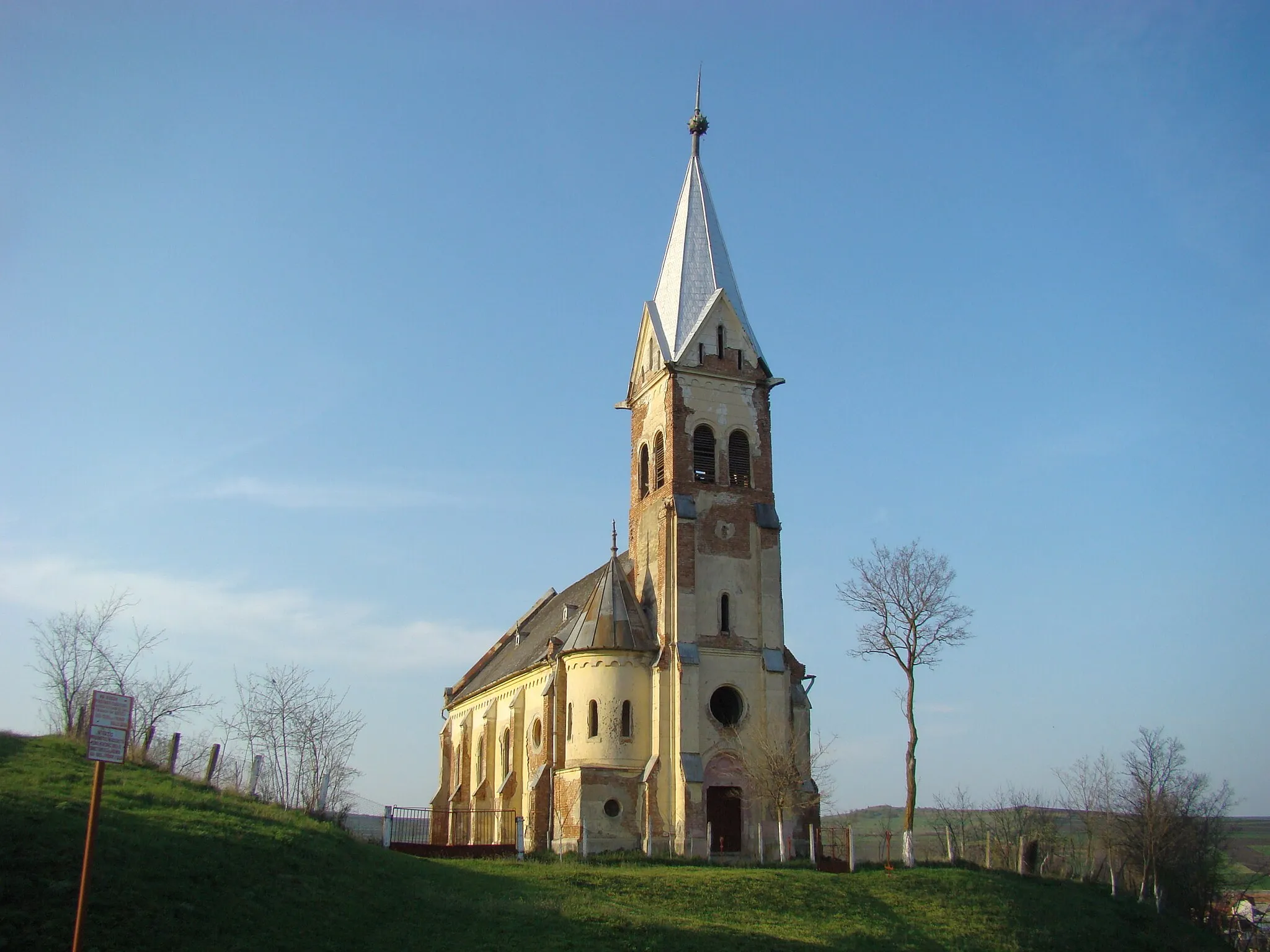Photo showing: Biserica reformată din Tritenii de Sus, județul Cluj
