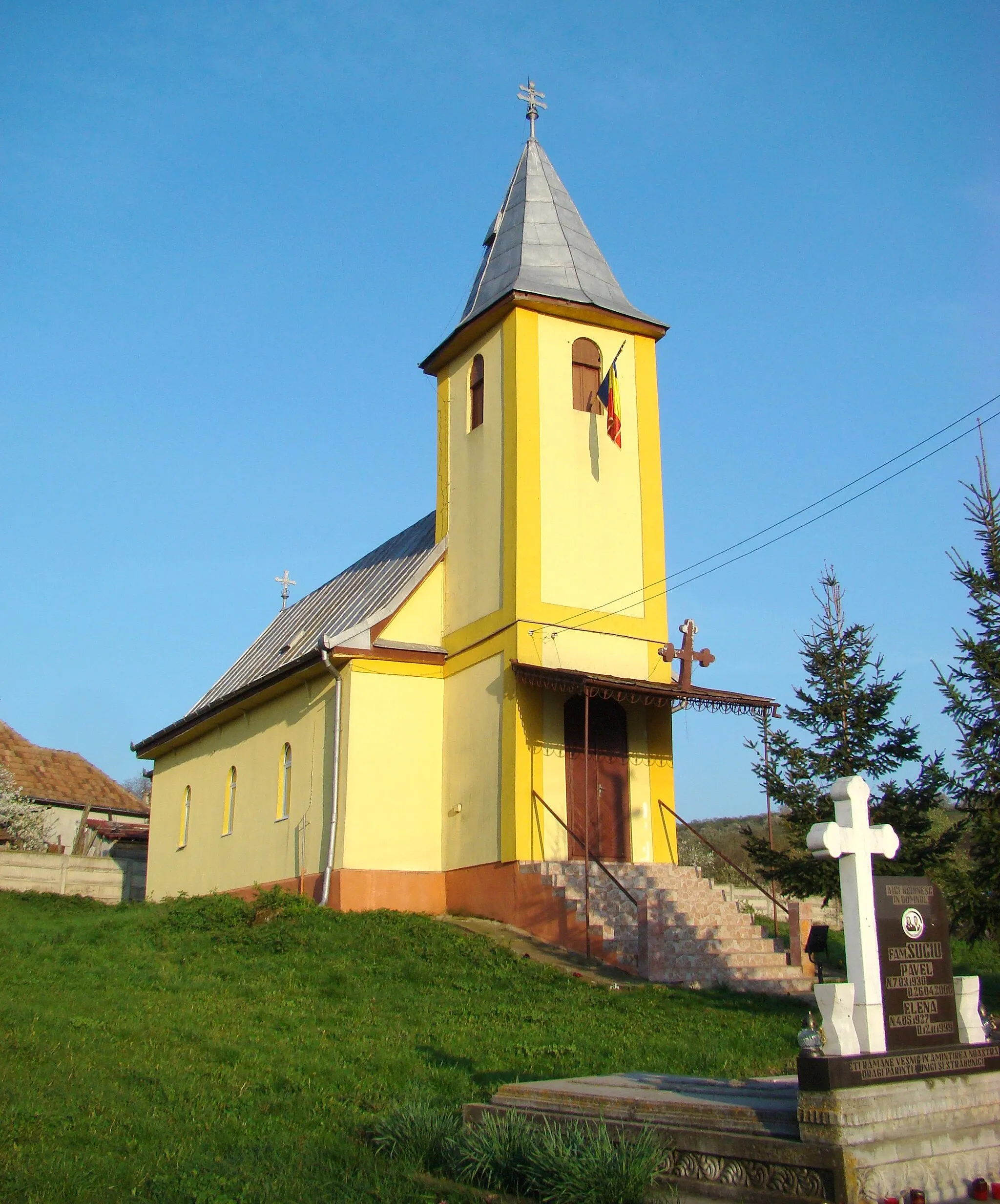 Photo showing: Biserica ortodoxă din Tritenii de Sus, județul Cluj