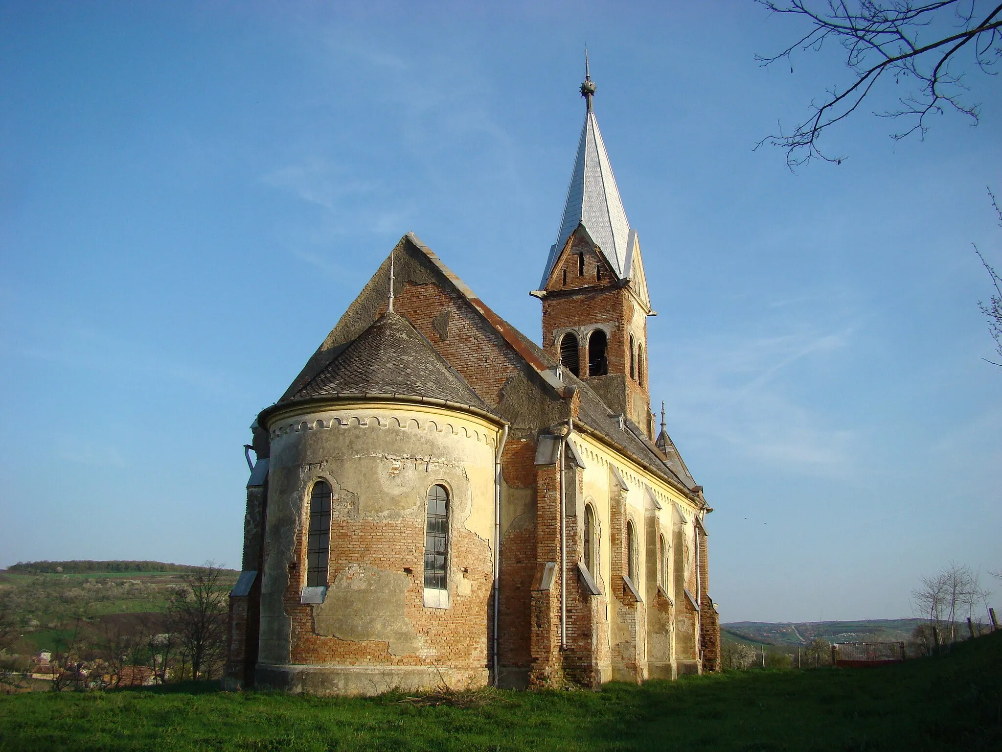 Photo showing: Biserica reformată din Tritenii de Sus, județul Cluj