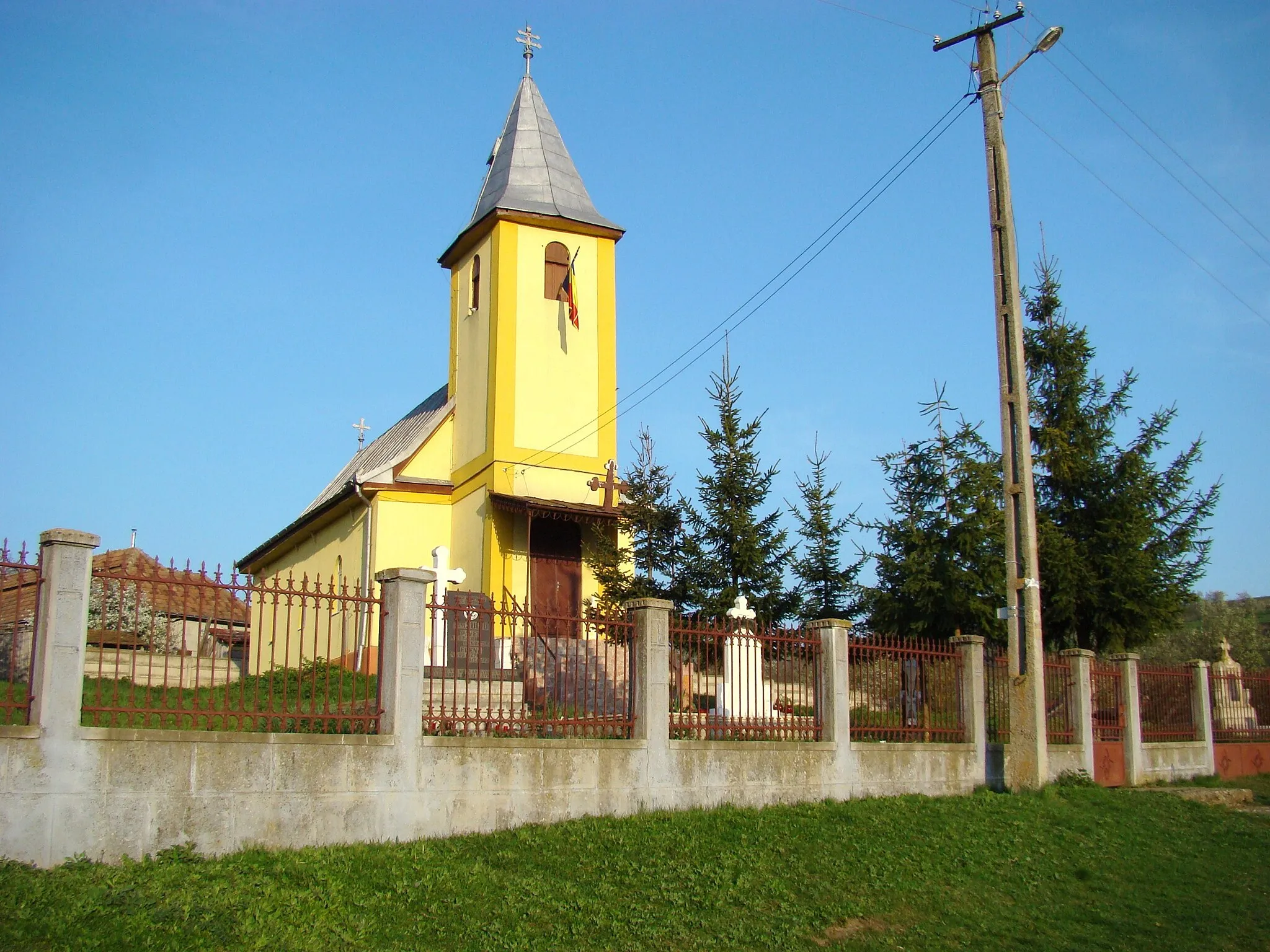 Photo showing: Biserica ortodoxă din Tritenii de Sus, județul Cluj