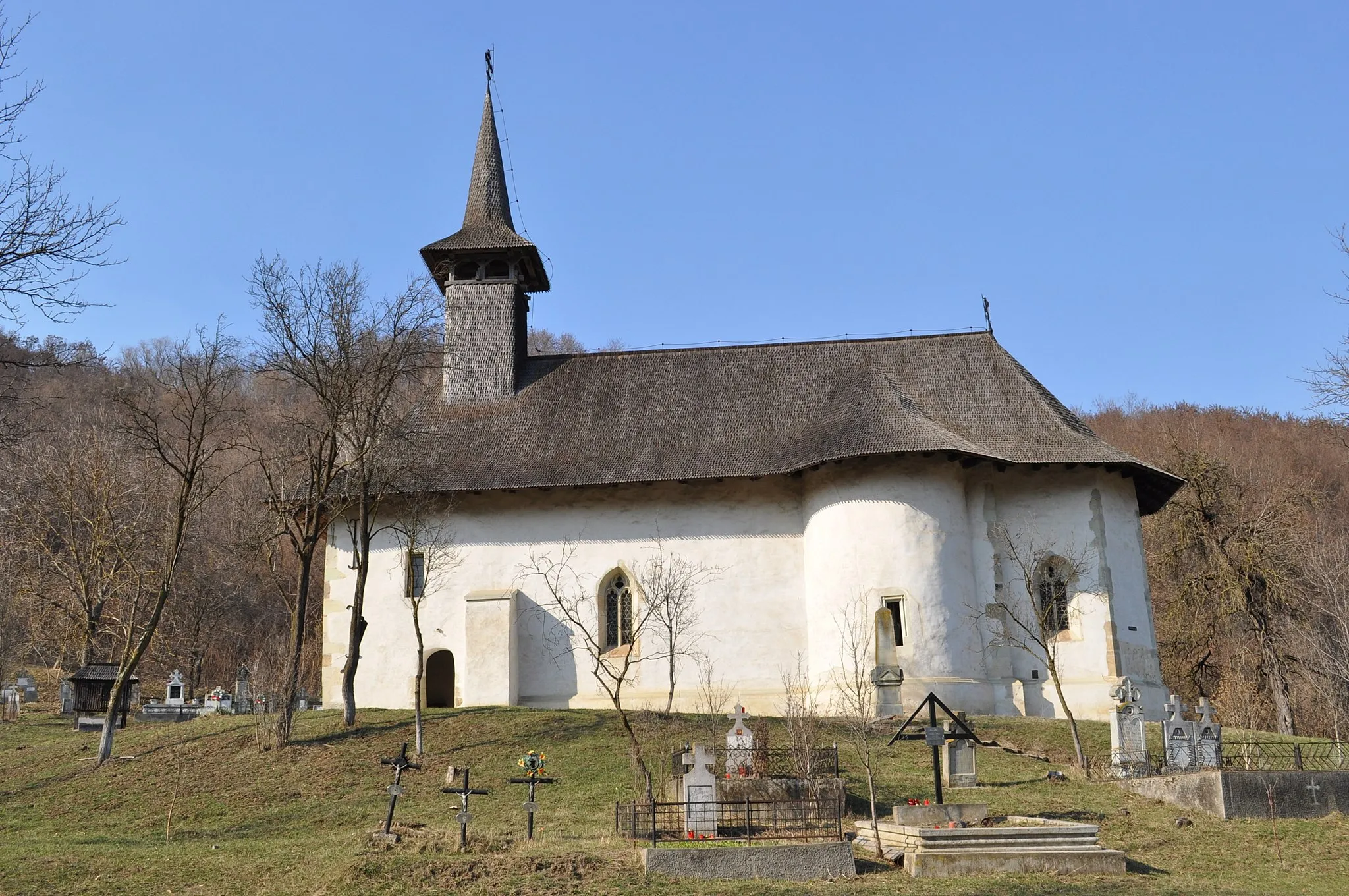 Photo showing: Biserica "Adormirea Maicii Domnului" a mănăstirii Vadului , sat Vad, județul Cluj