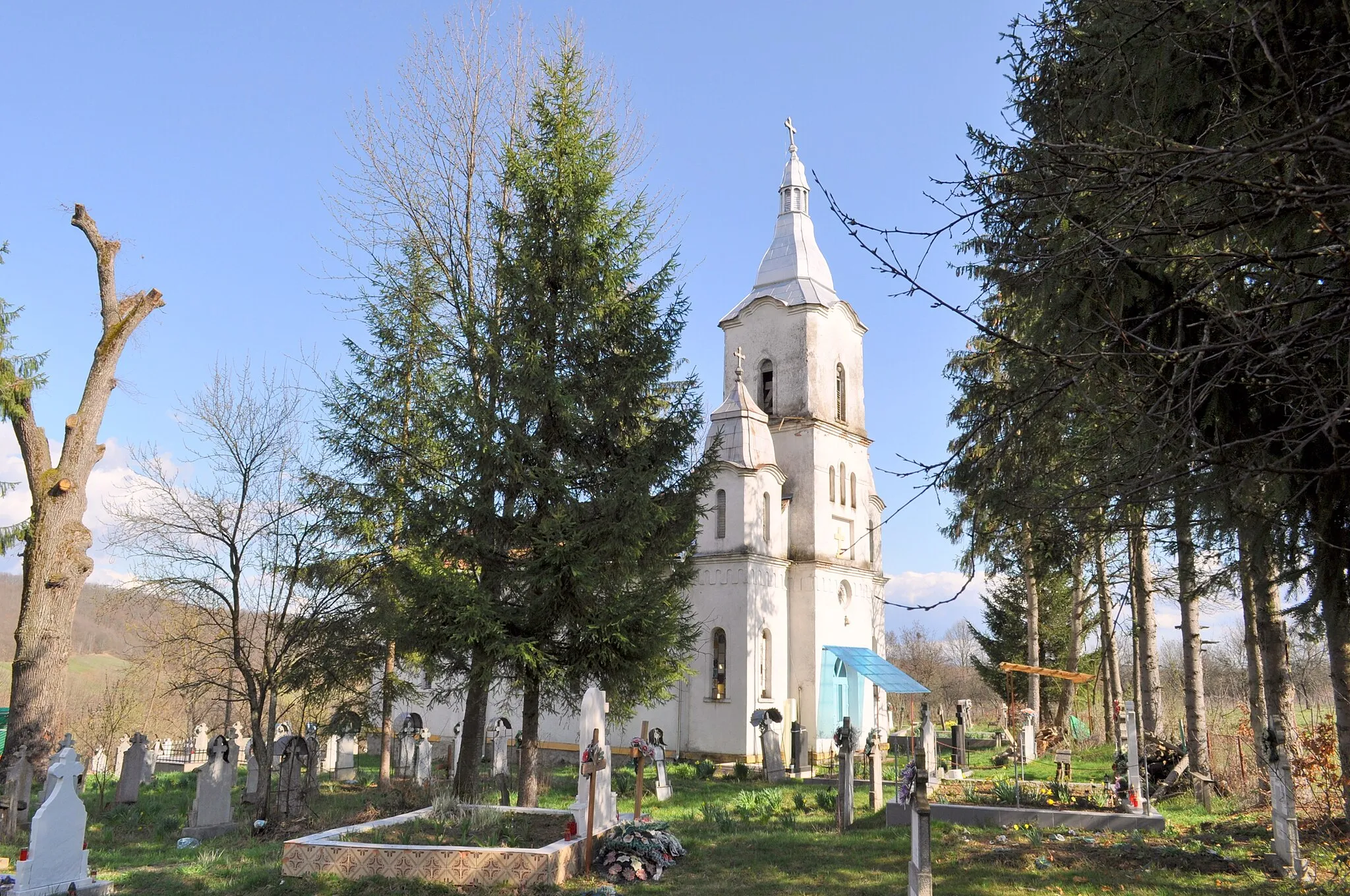 Photo showing: Biserica „Sf. Nicolae", sat Dobroț; comuna Tomești, județul Hunedoara