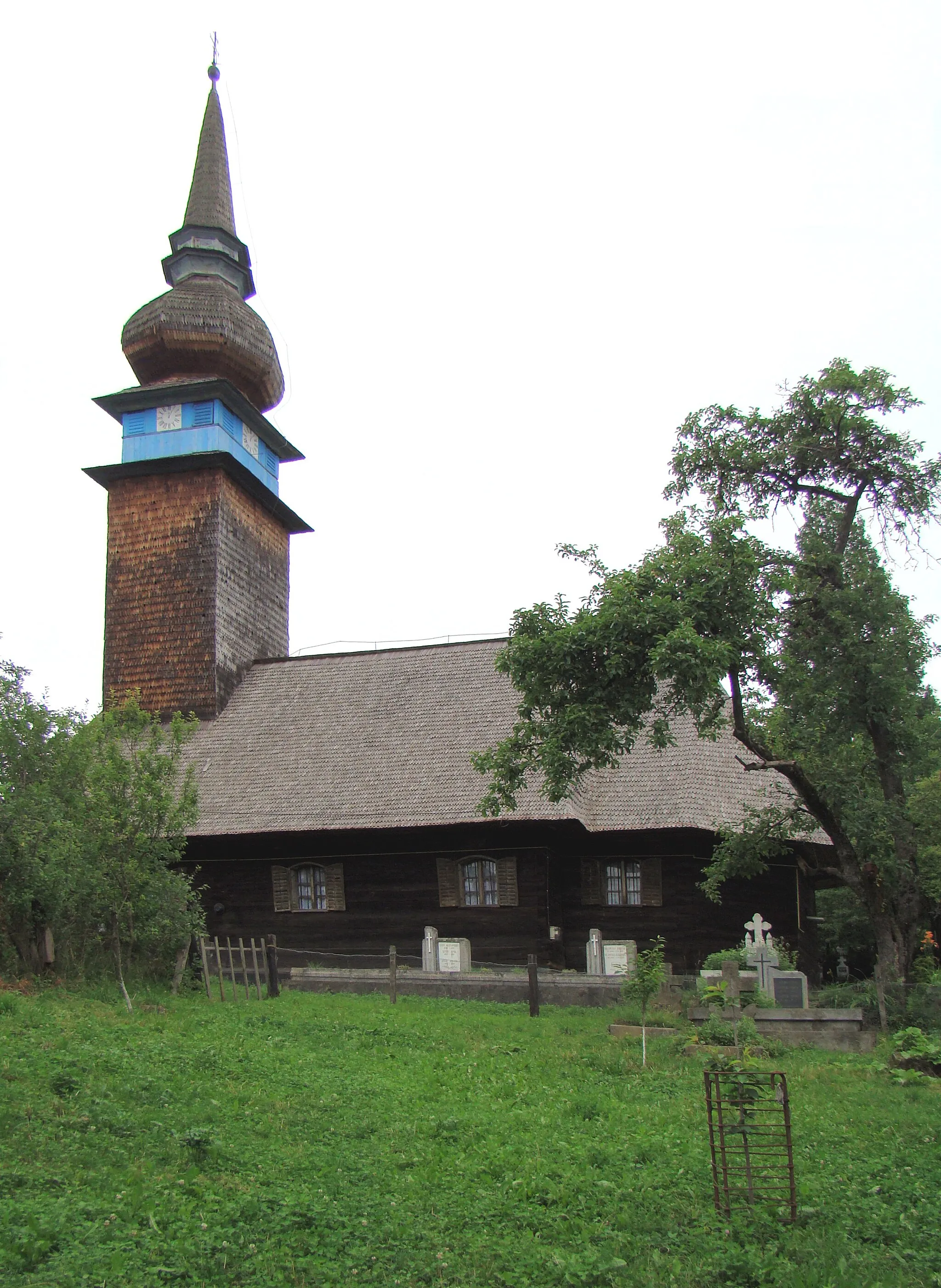 Photo showing: Biserica de lemn din Lăschia