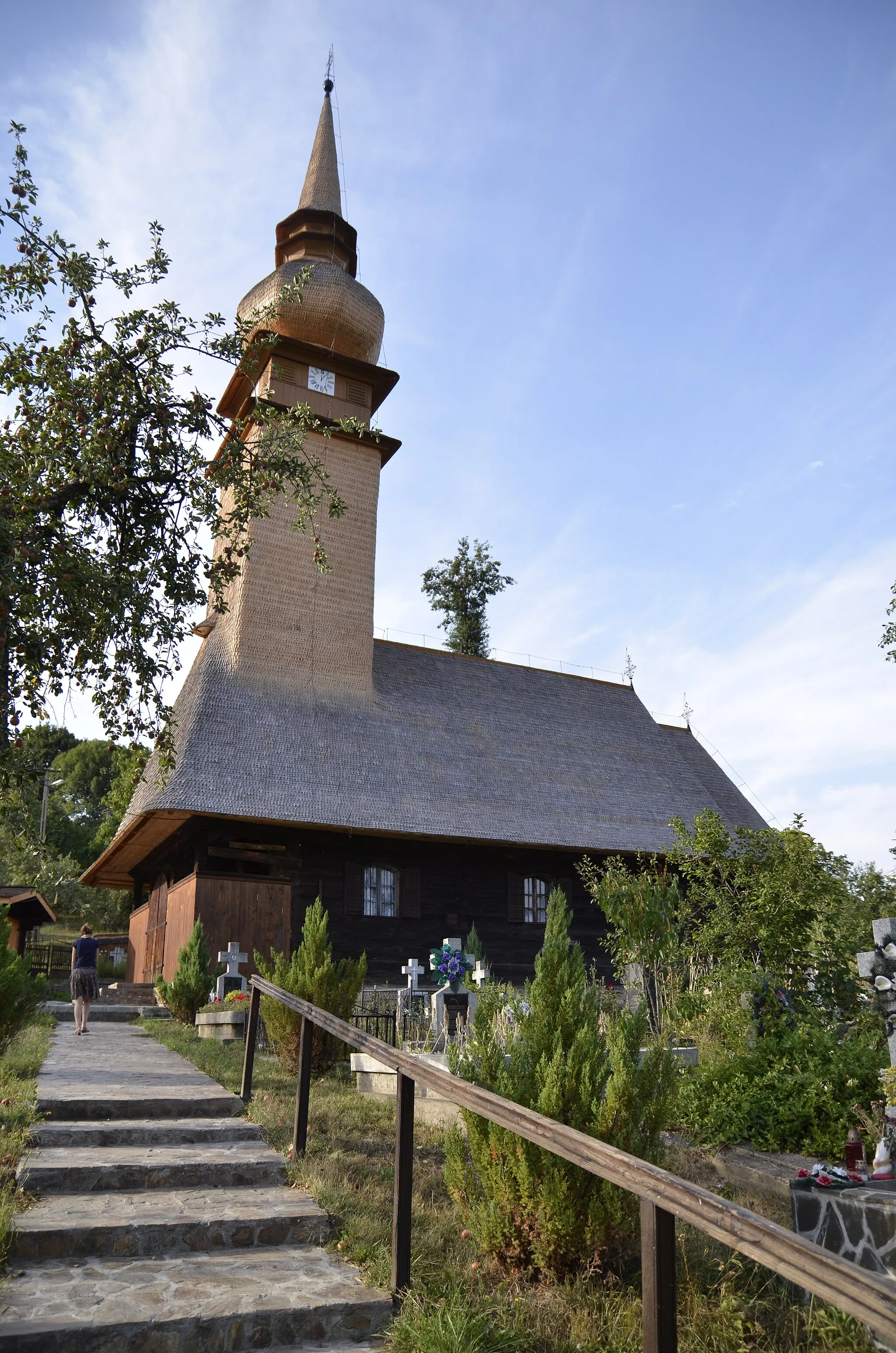 Photo showing: Biserica de Lemn de la Laschia - Maramures Romania